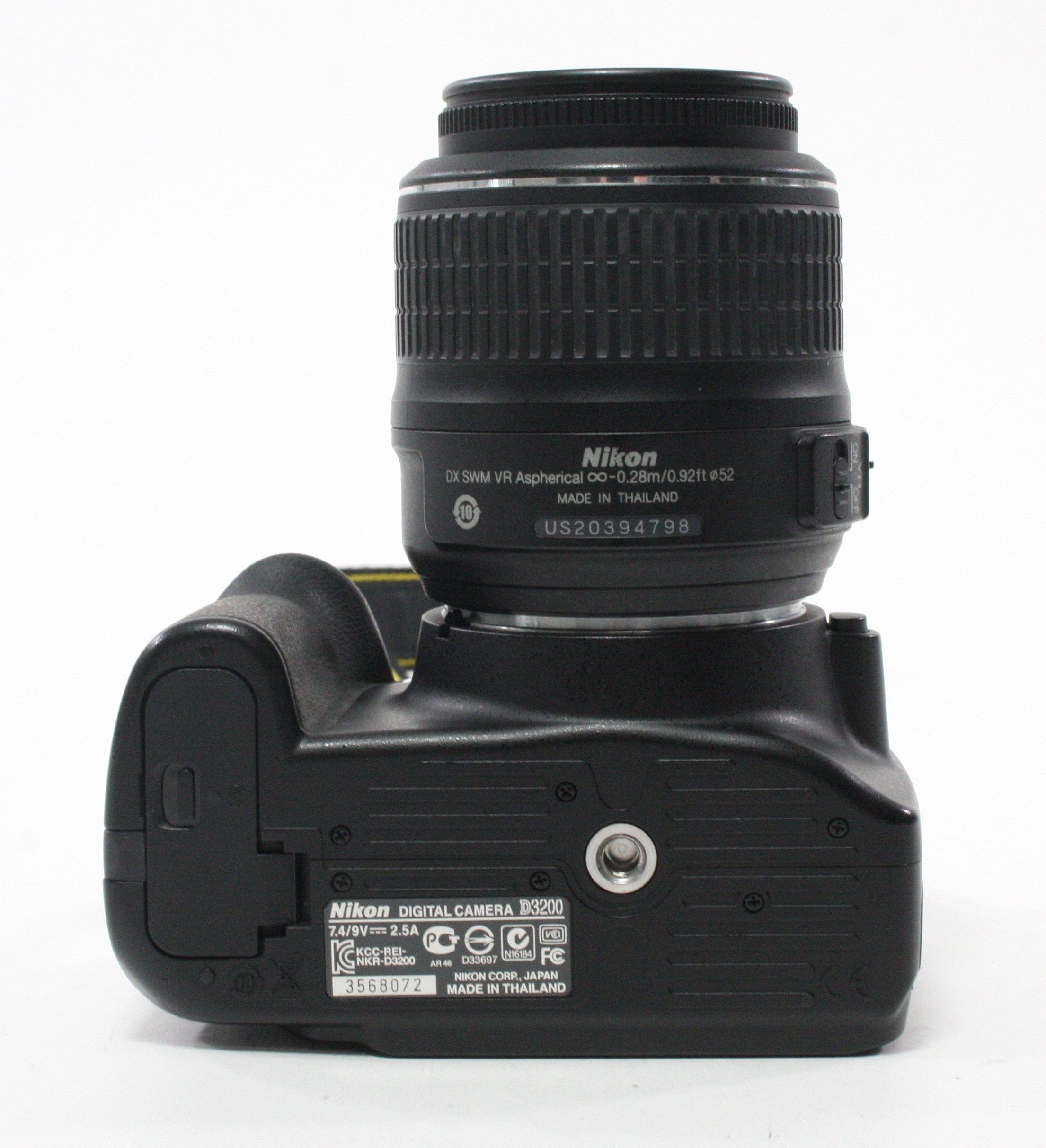 Nikon D3200 with Nikon AF-S 18-55mm f/3.5-5.6 DX VR lens