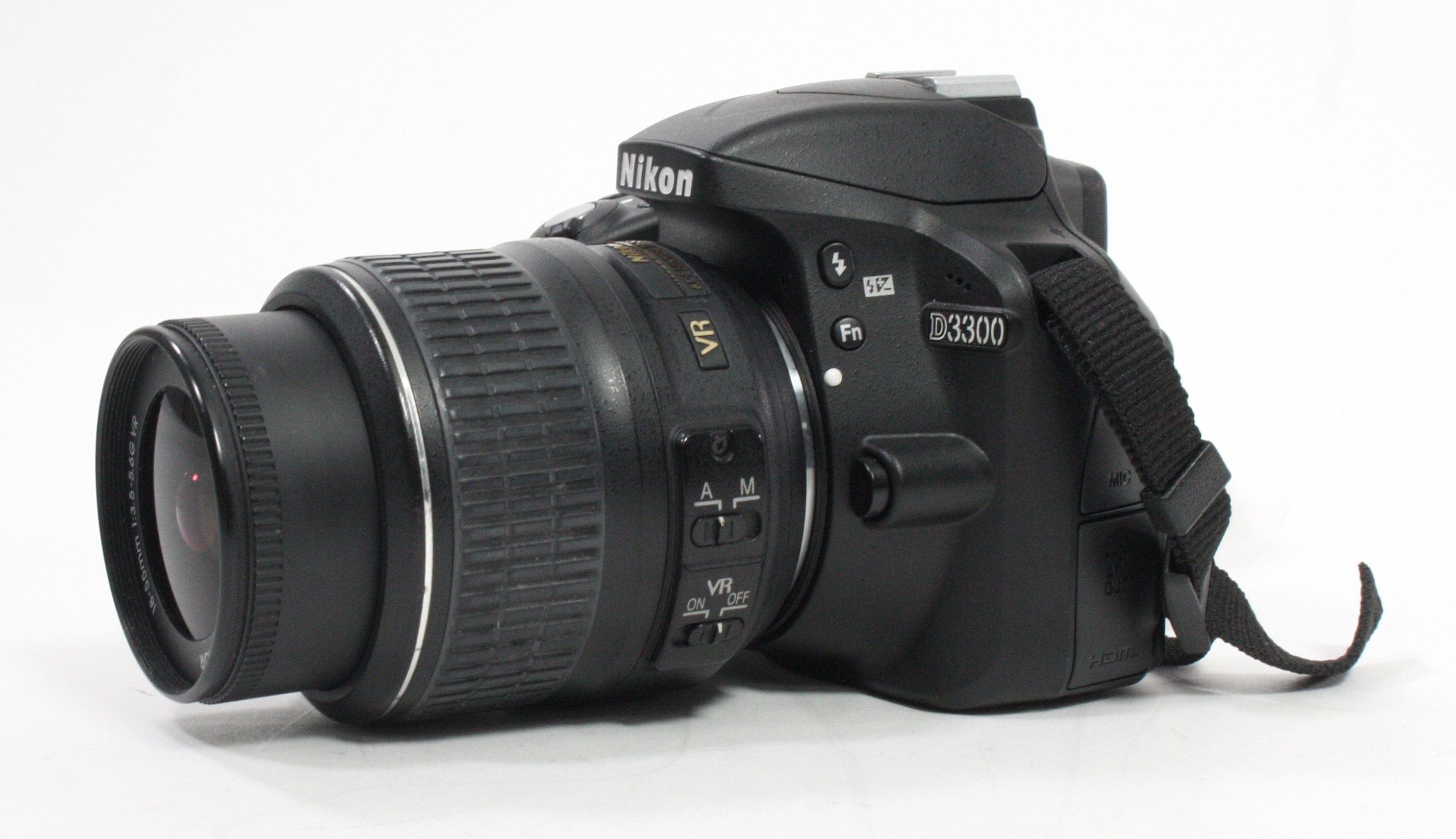 Nikon D3300 Digital SLR Camera with18-55mm f/3.5-5.6G VR Lens with Shutter Count ONLY 242