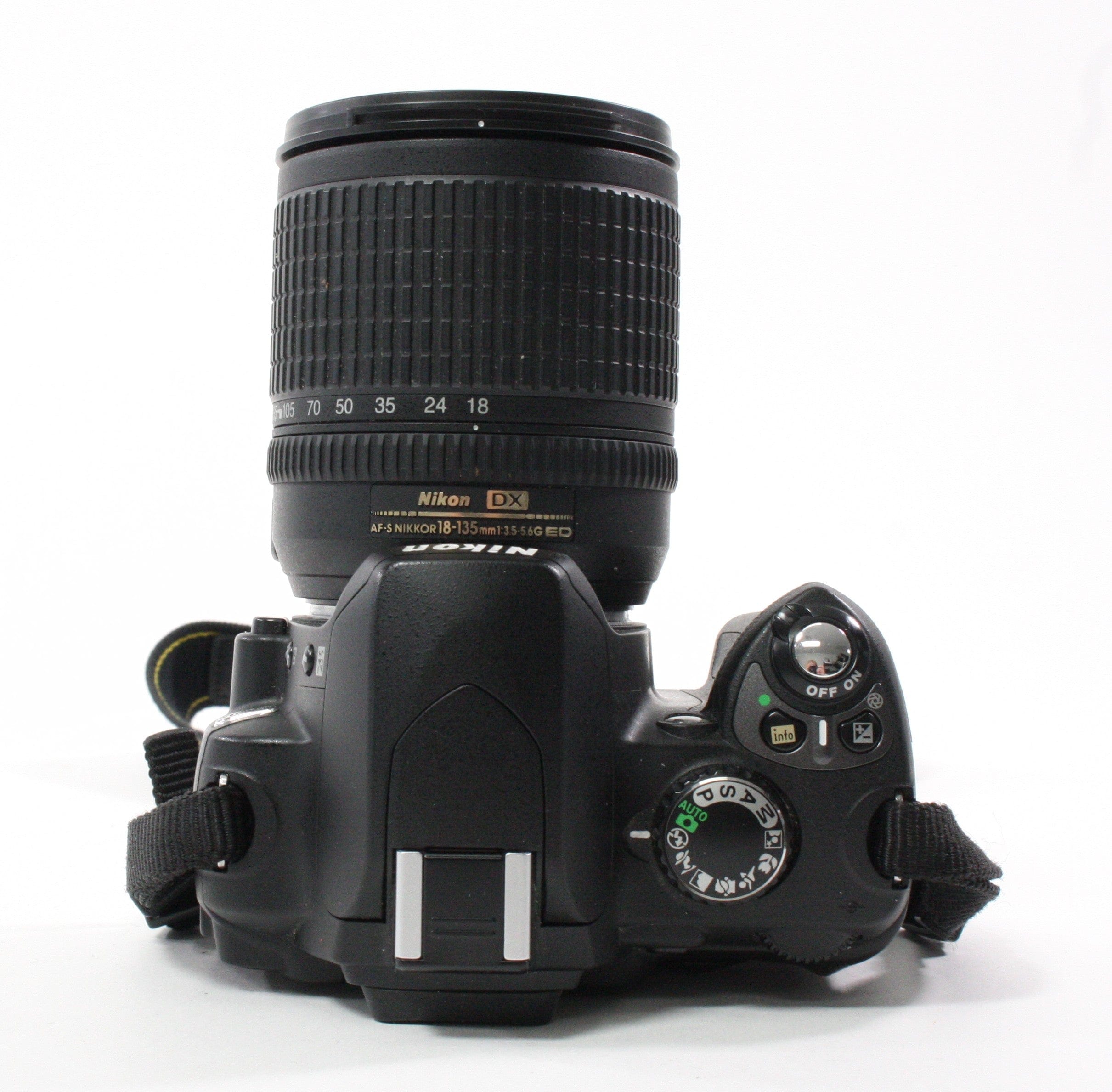 Nikon D40X Digital SLR Camera with 18-135mm f/3.5-5.6G w Shutter Count 23,048