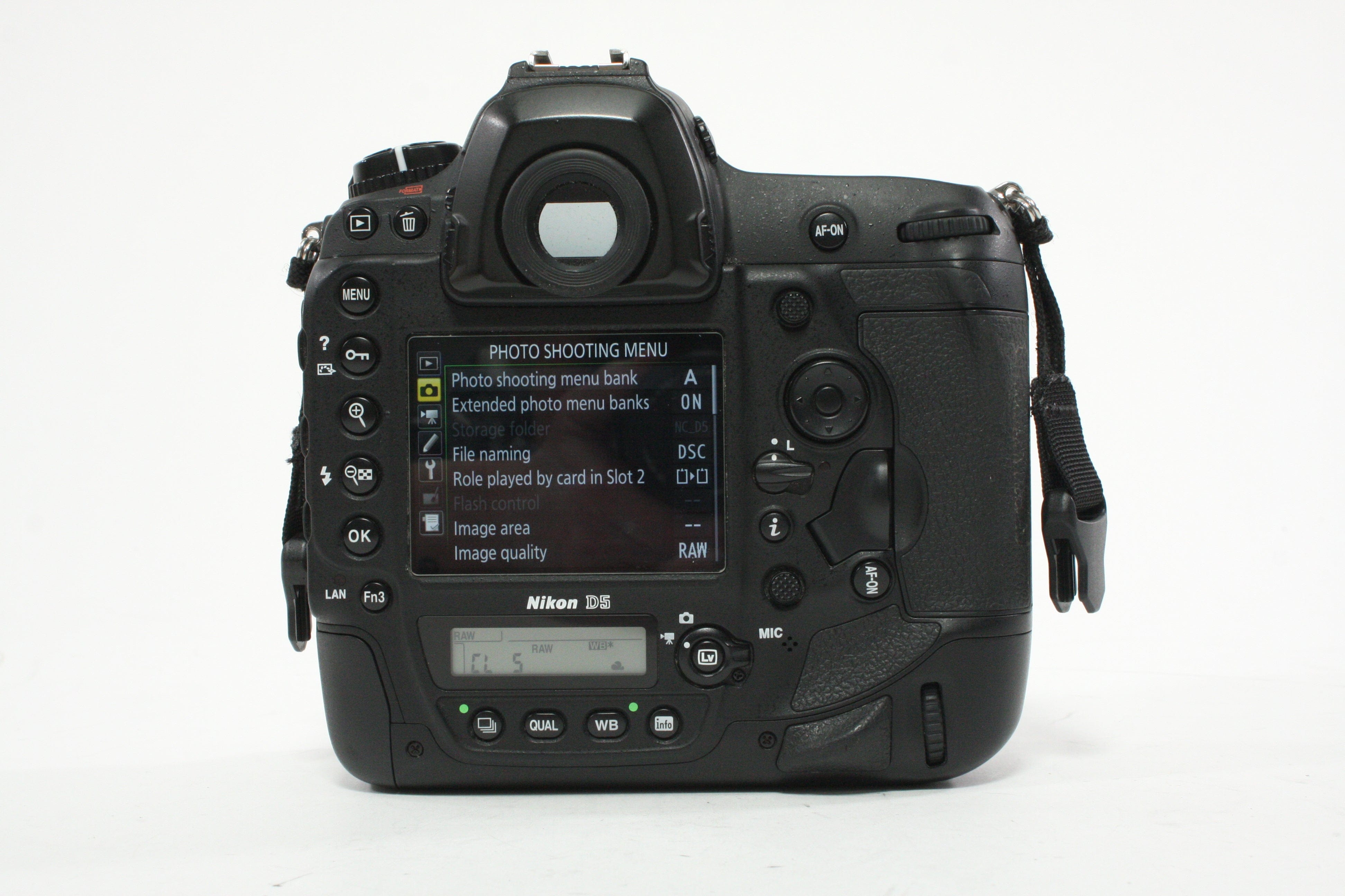 Nikon D5 Dual XQD DSLR Camera Body with Shutter Count of 82,484