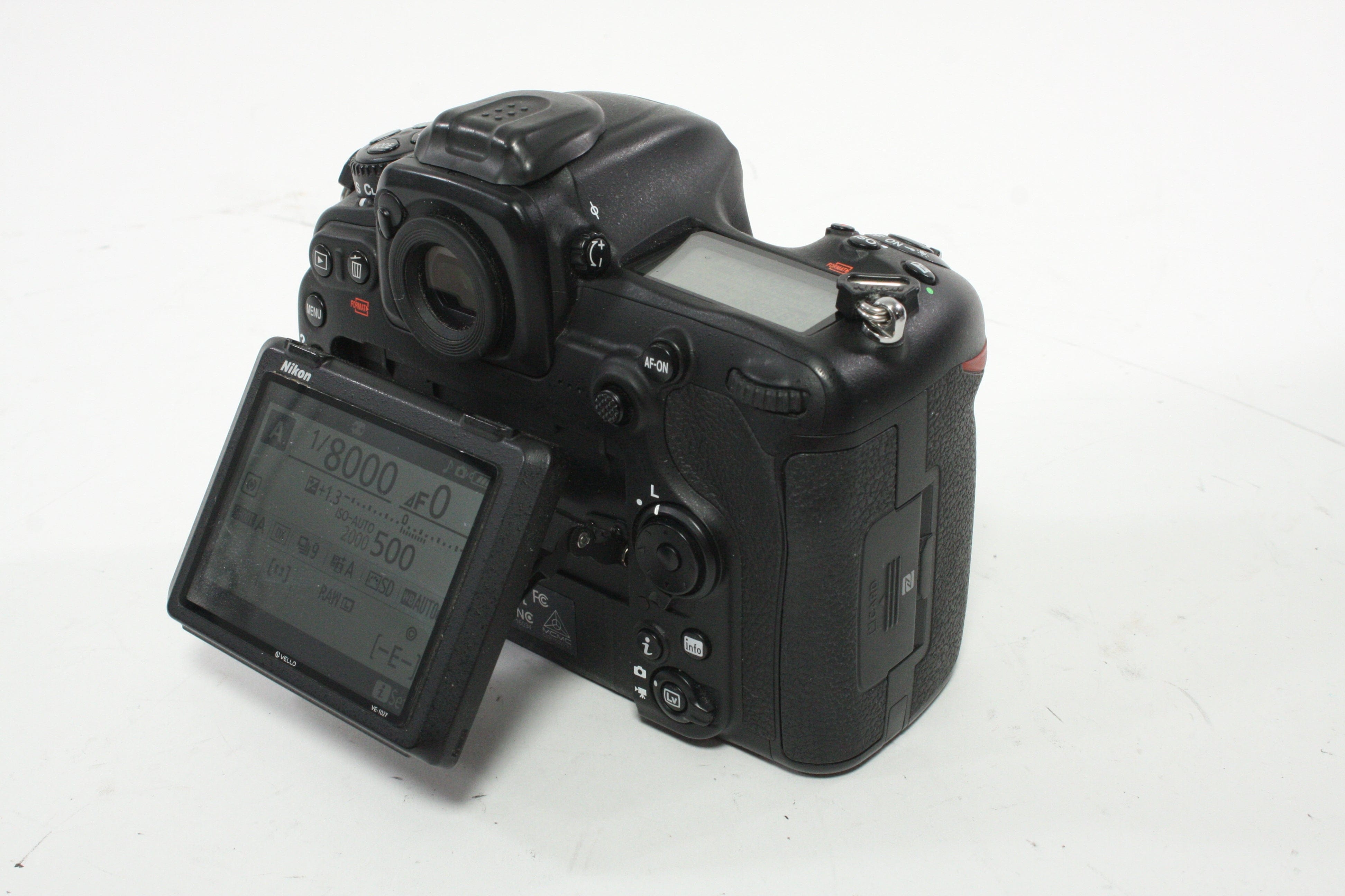 Nikon D500 DSLR Camera Body with a Shutter count of 76,319