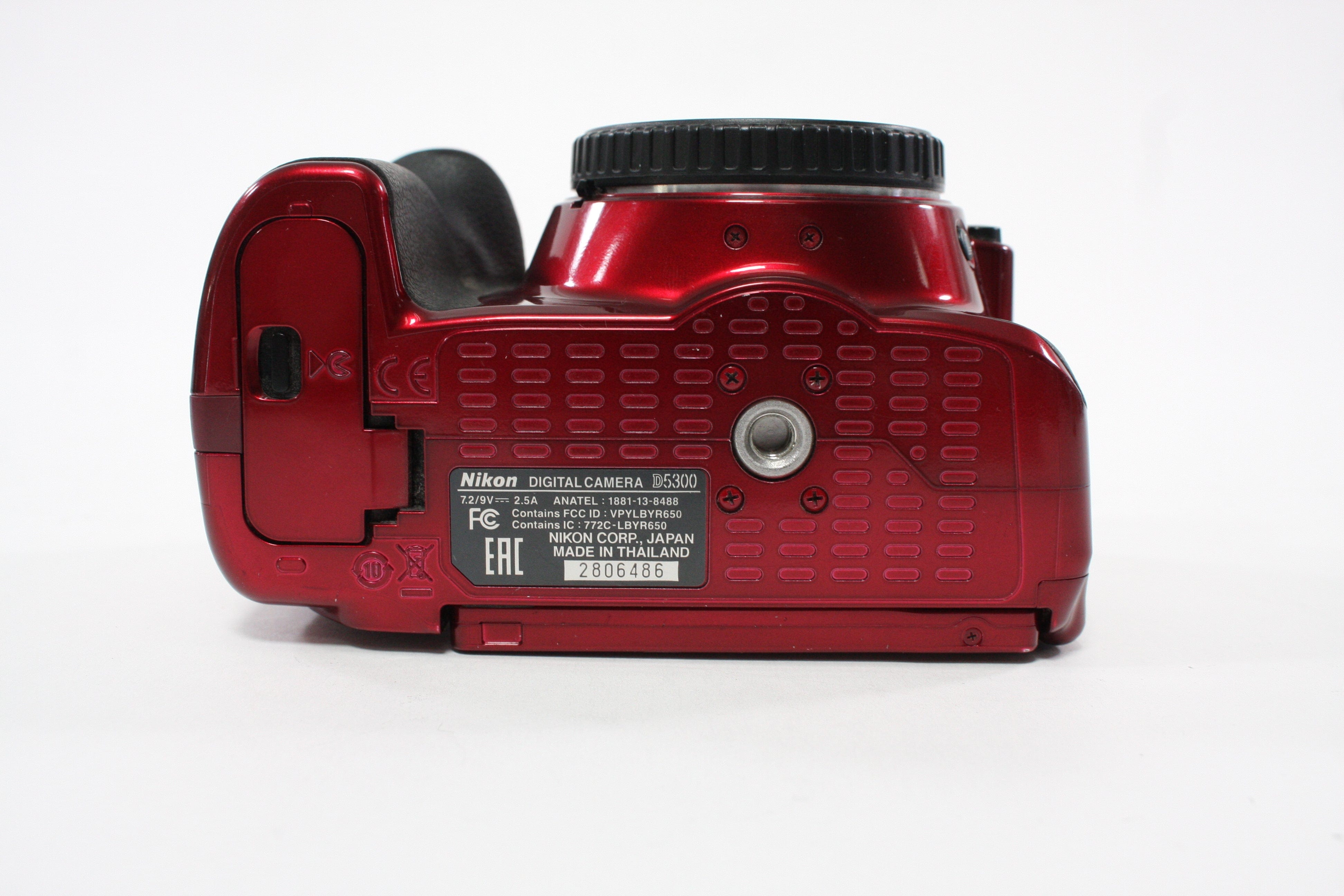 Nikon D5300 Digital SLR Camera Body with Shutter Count 207,460 (Red)