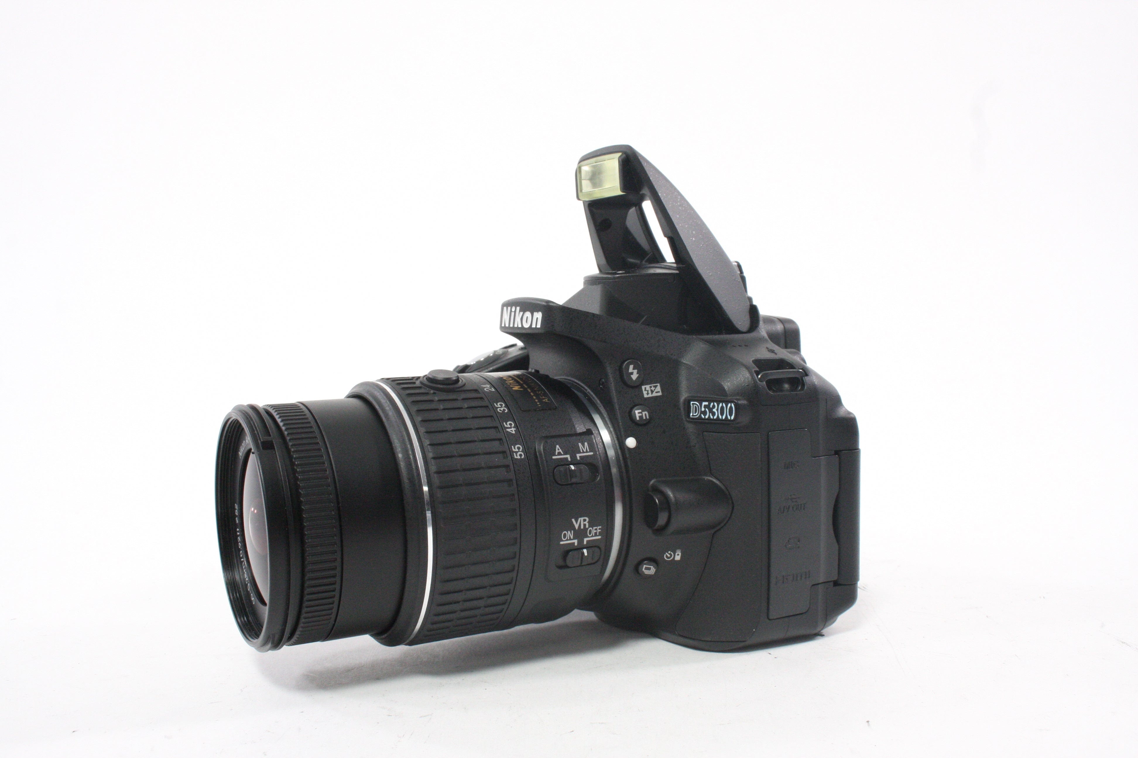 Nikon D5300 DSLR with 18-55mm VR II Lens with Shutter Count ONLY 231