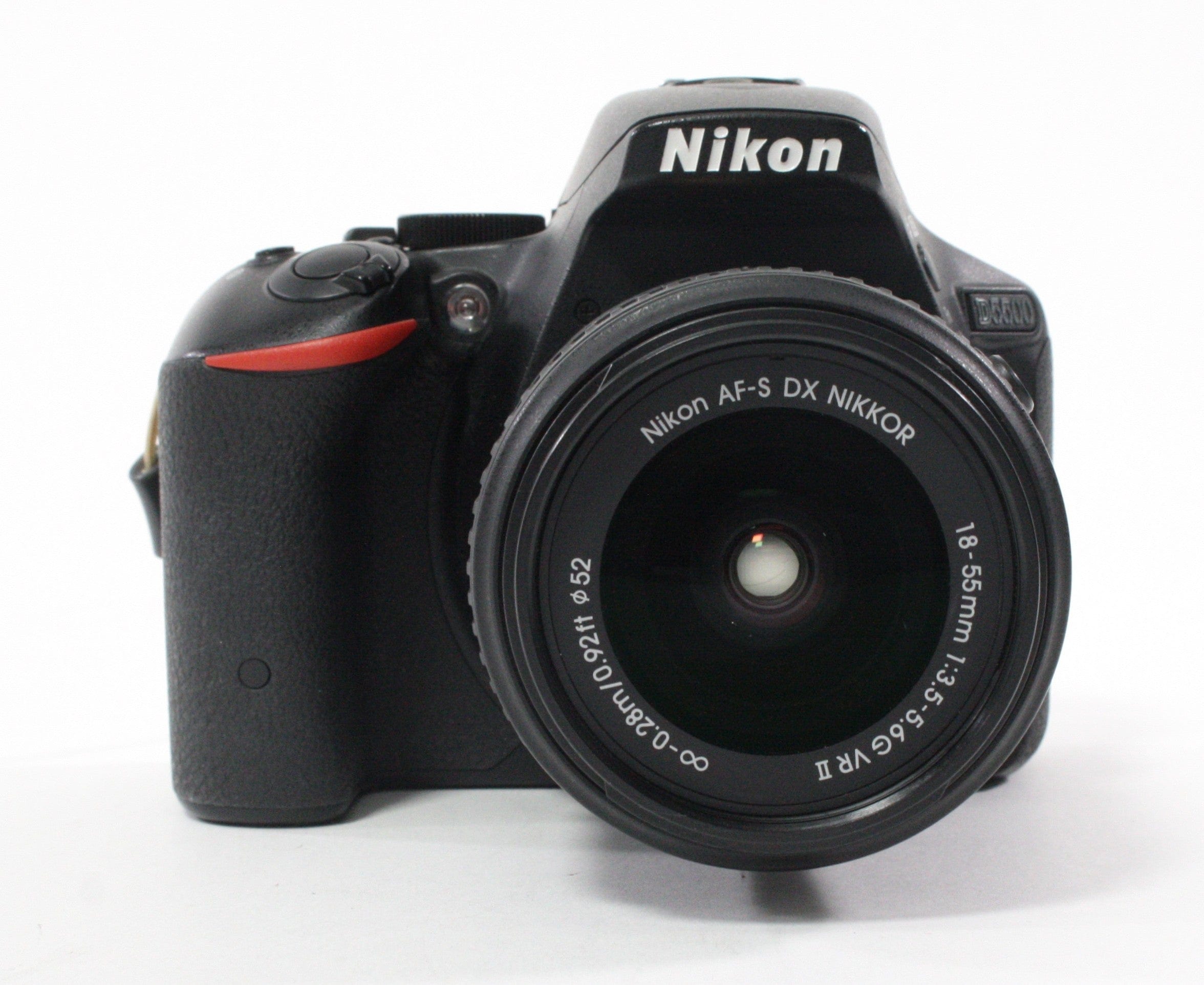 Nikon D5500 Digital SLR with 18-55mm f3.5-5.5G VR II Lens Shutter Count 2,325
