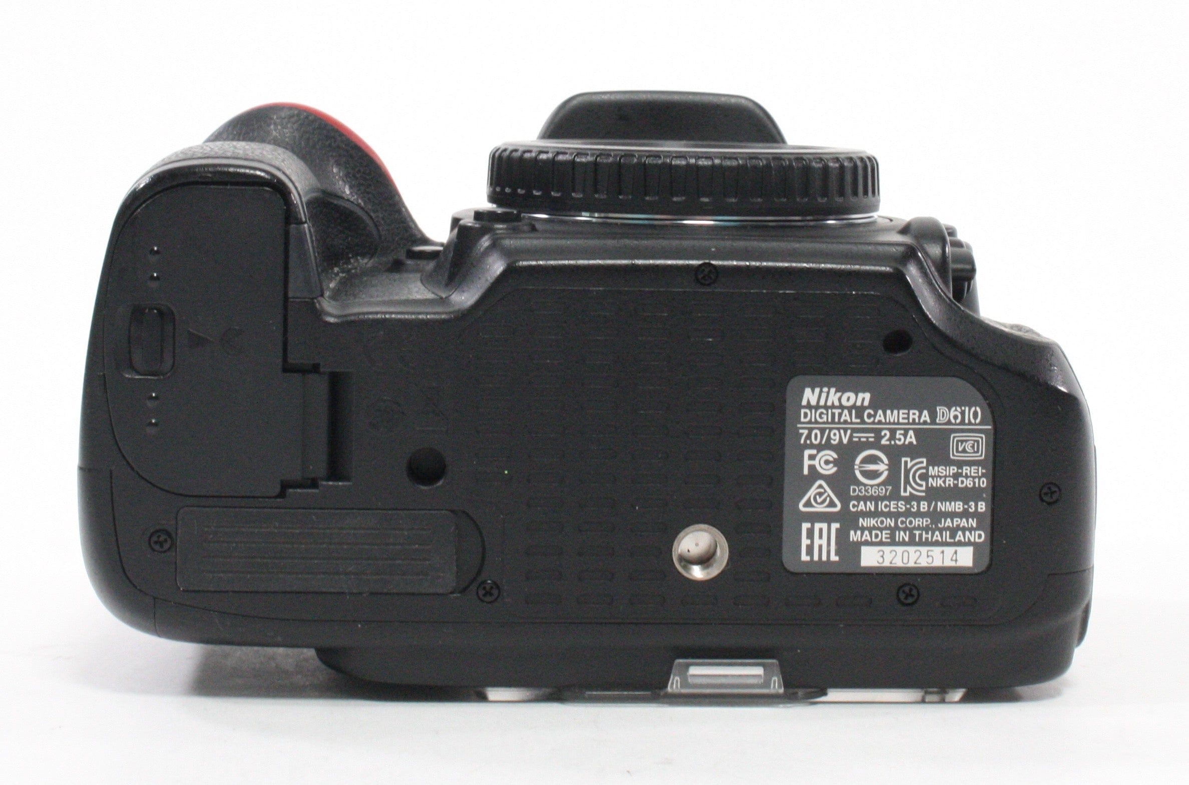 Nikon D610 Digital SLR Camera with Shutter Count 18,095