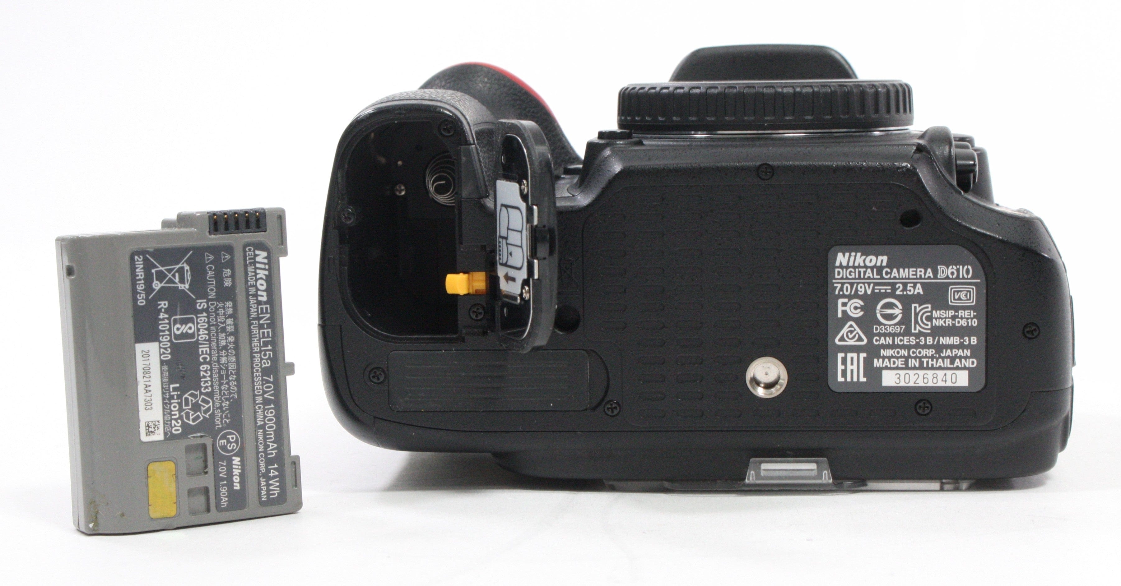 Nikon D610 Digital SLR Camera with Shutter Count ONLY 6,993