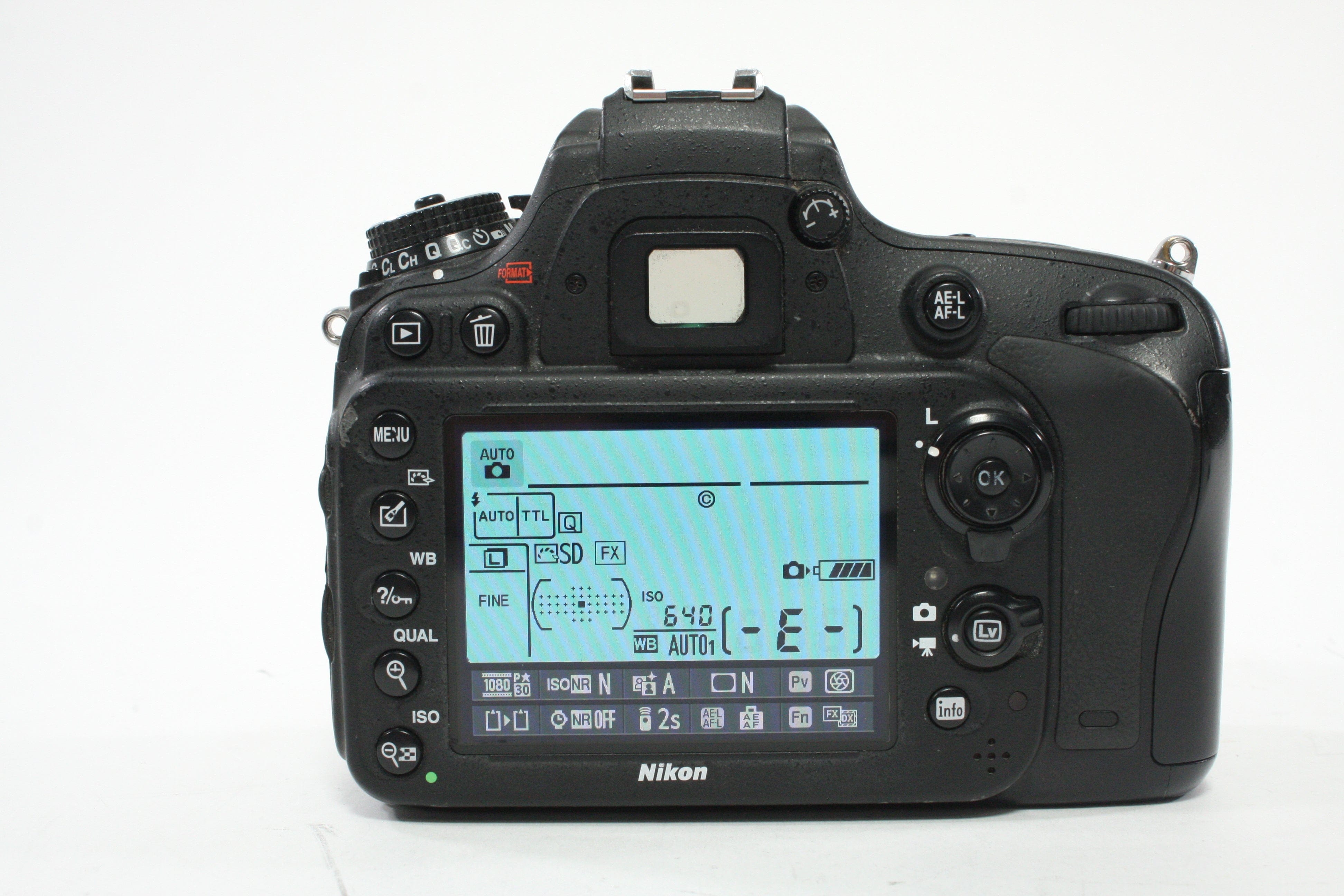 Nikon D610 DSLR Camera Body with a Shutter Count of 130,983