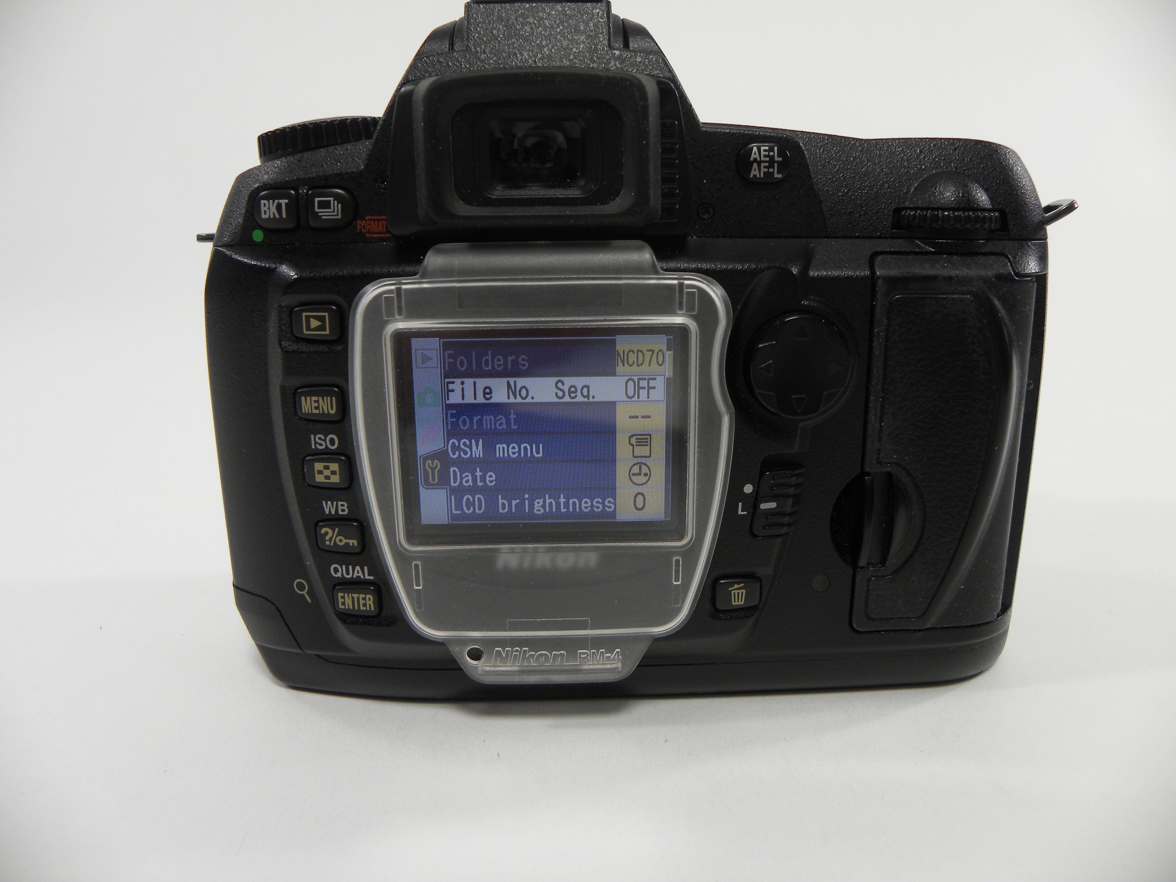 Nikon D70 6.1mp Digital SLR Body Only Shutter Ct. 5,347