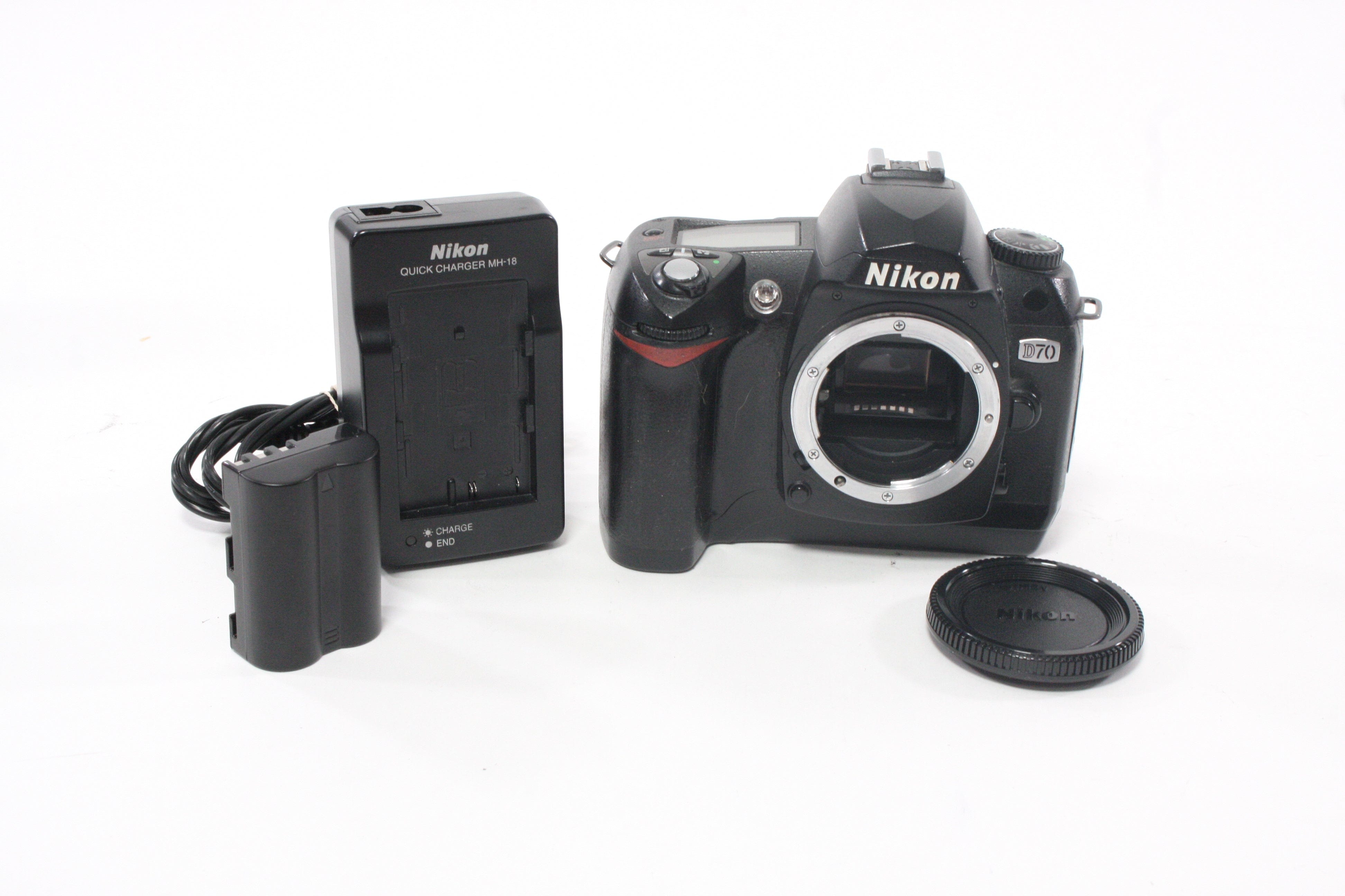 Nikon D70 Digital SLR Camera Body with Shutter Count 62,718