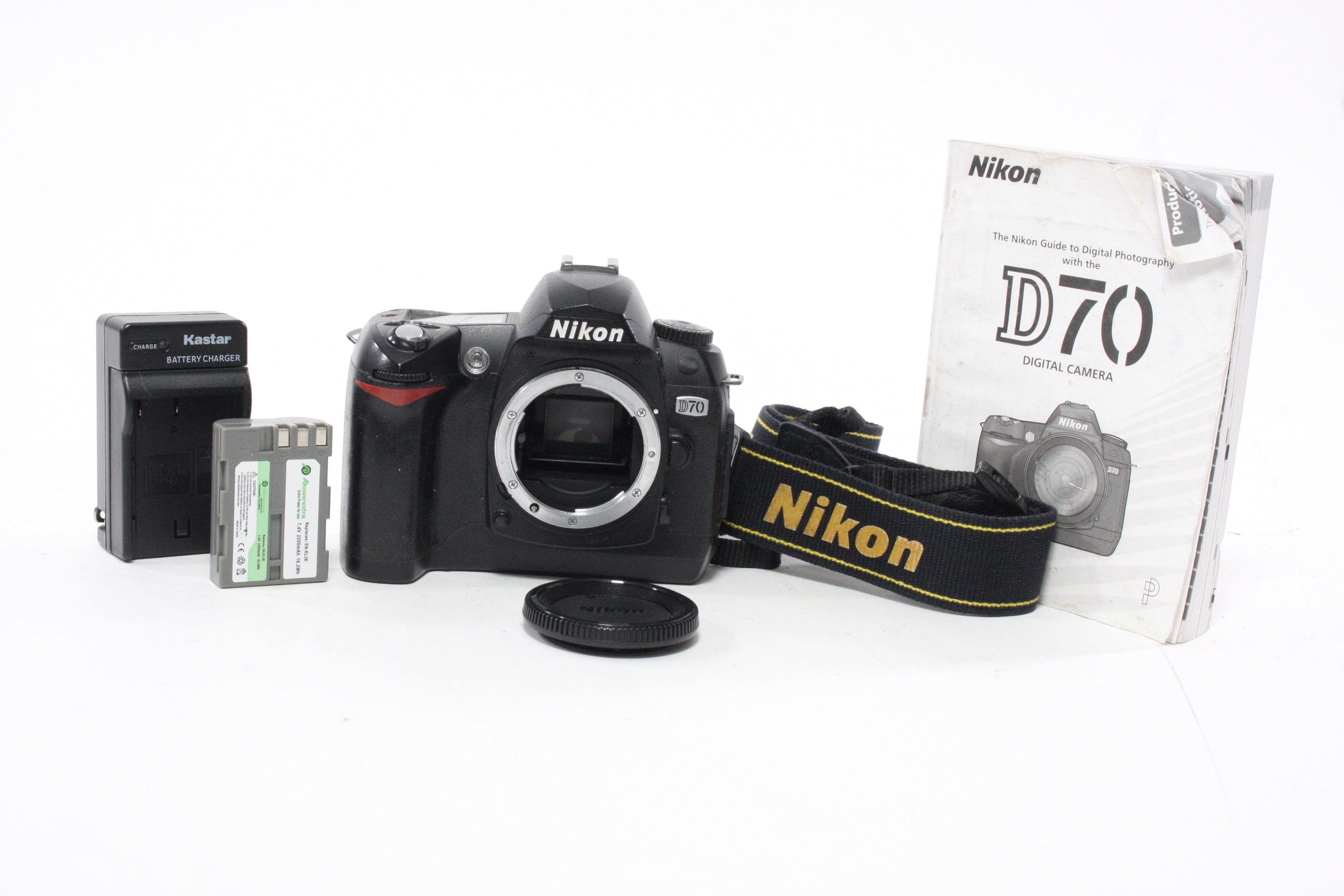 Nikon D70 DSLR Camera Body with Shutter Count 11,544