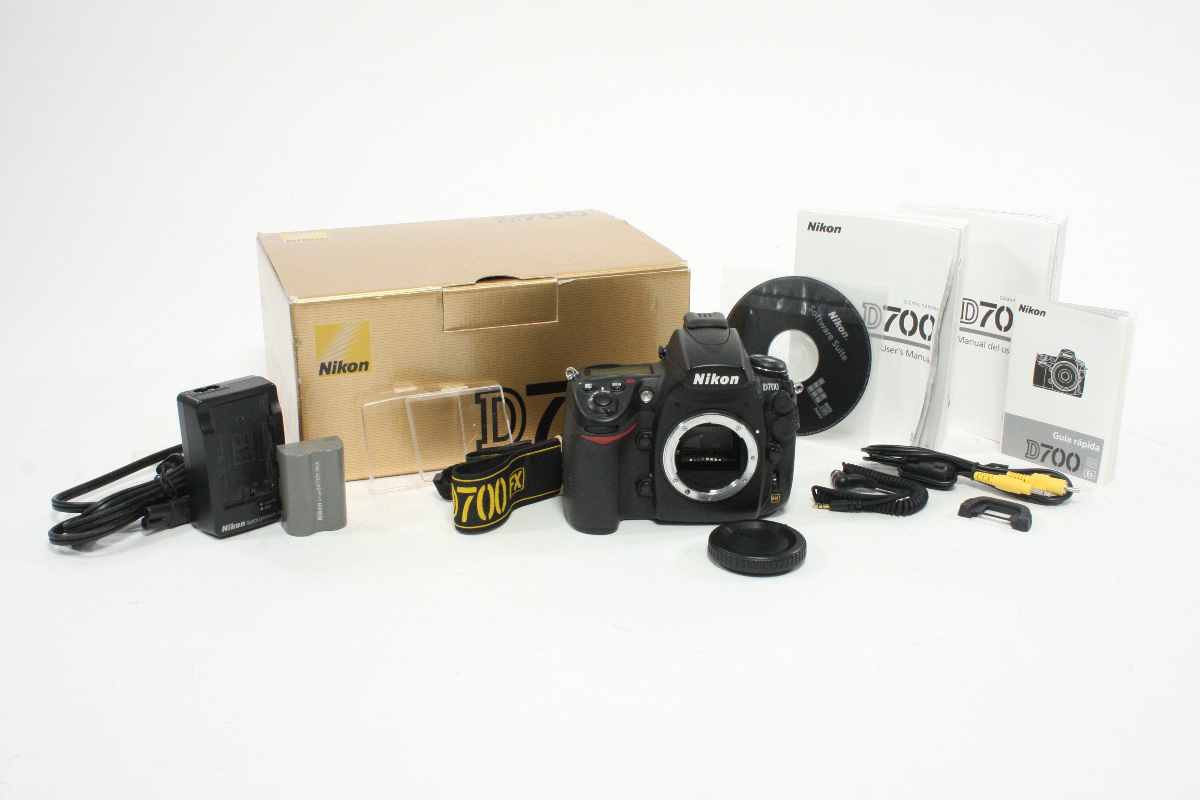 Nikon D700 DSLR Camera Body with a Shutter Count of 42,866