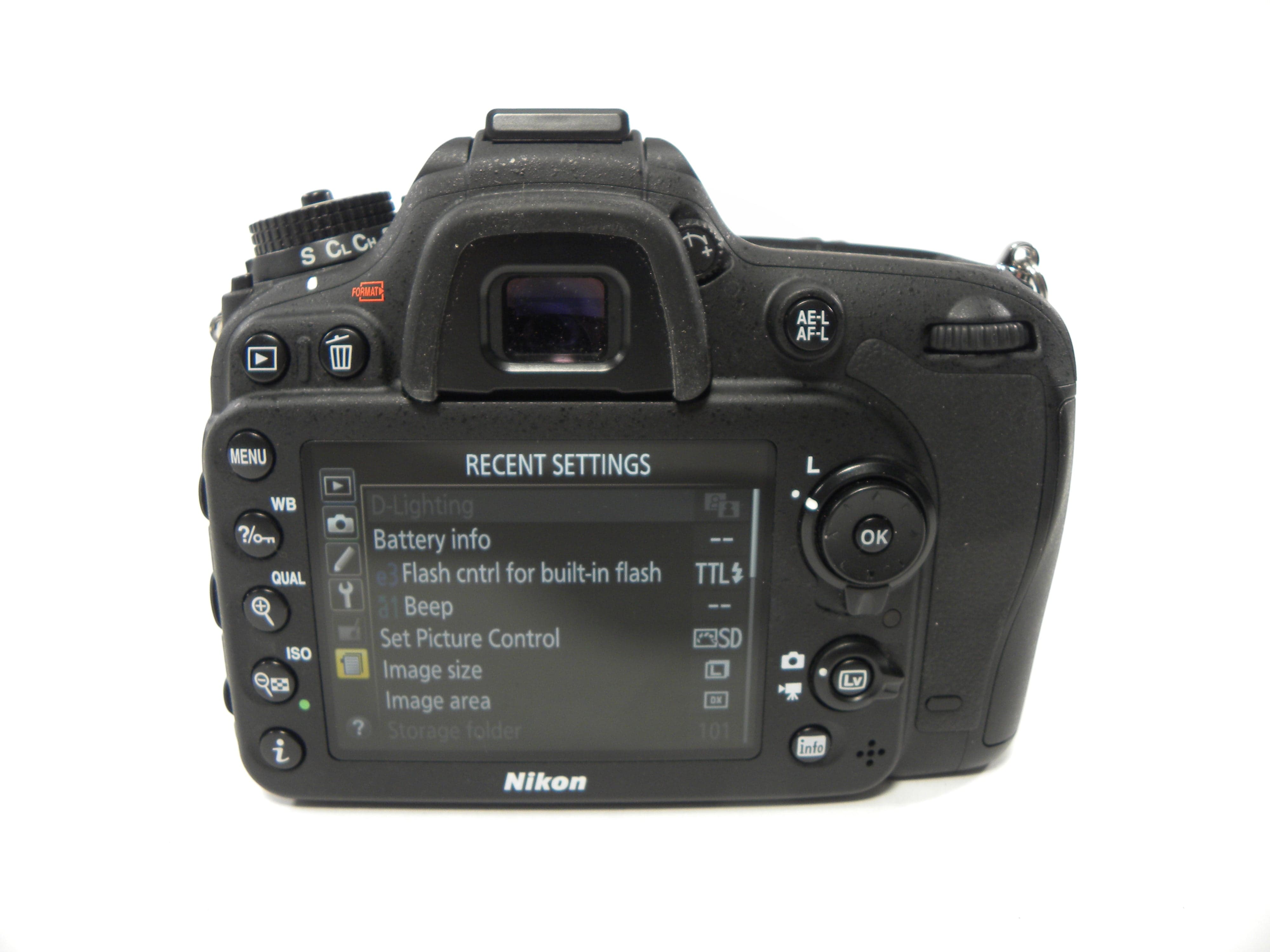 Nikon D7100 24mp Digital SLR Camera Body Only Shutter Ct. 4,170