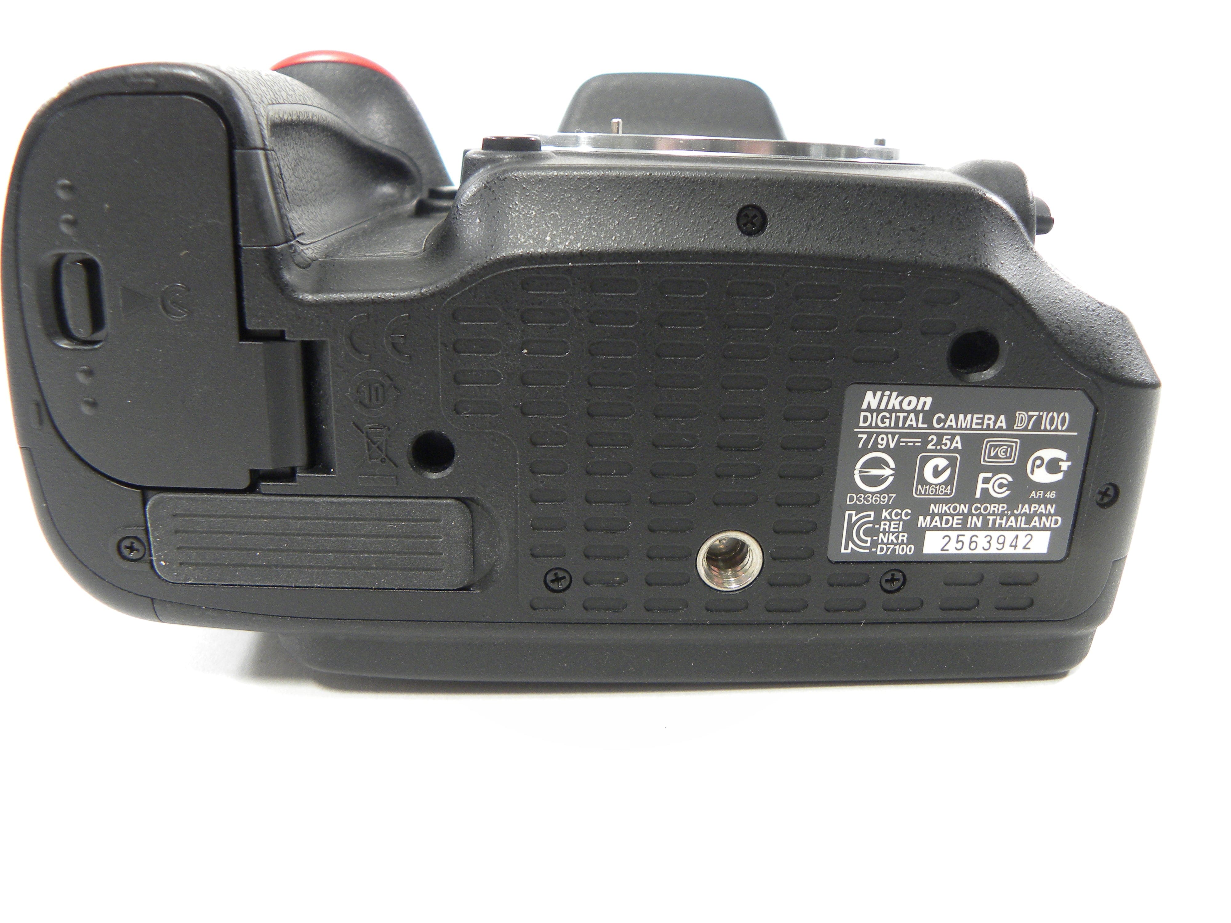 Nikon D7100 24mp Digital SLR Camera Body Only Shutter Ct. 4,170