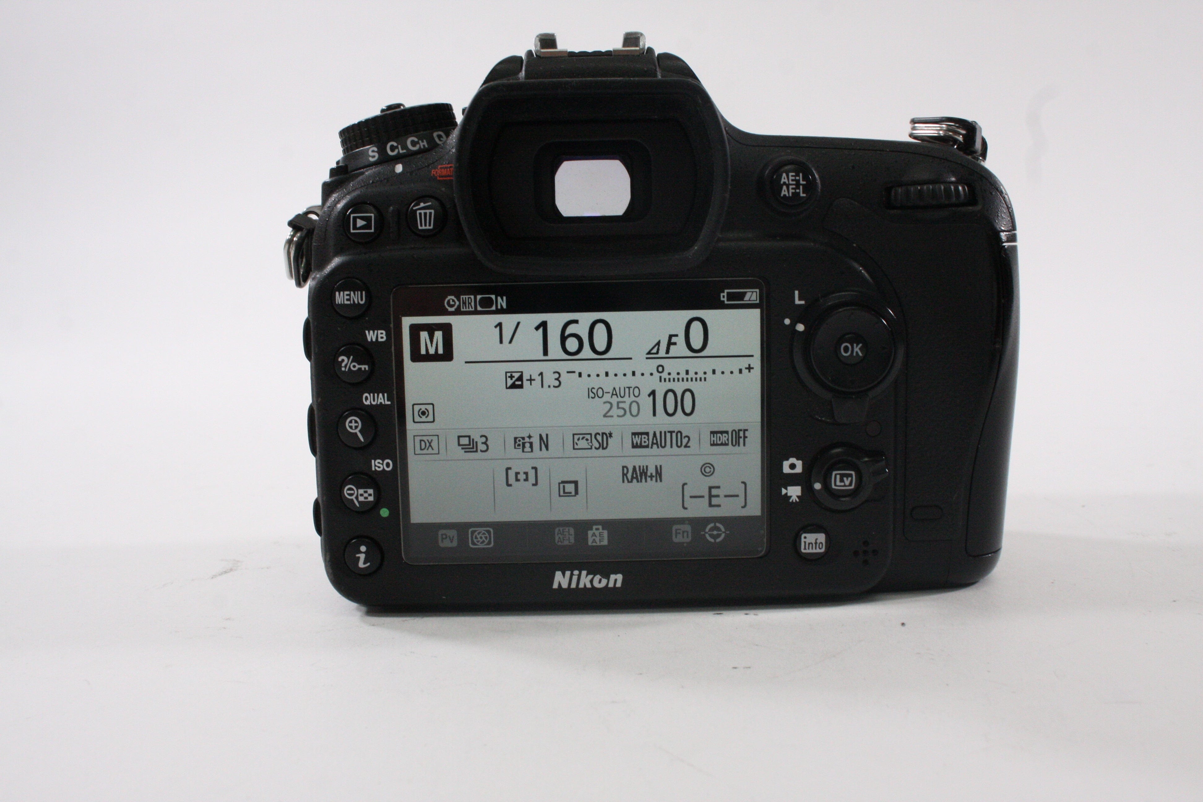 Nikon D7200 Digital SLR Camera Body with Shutter Count of 22,640