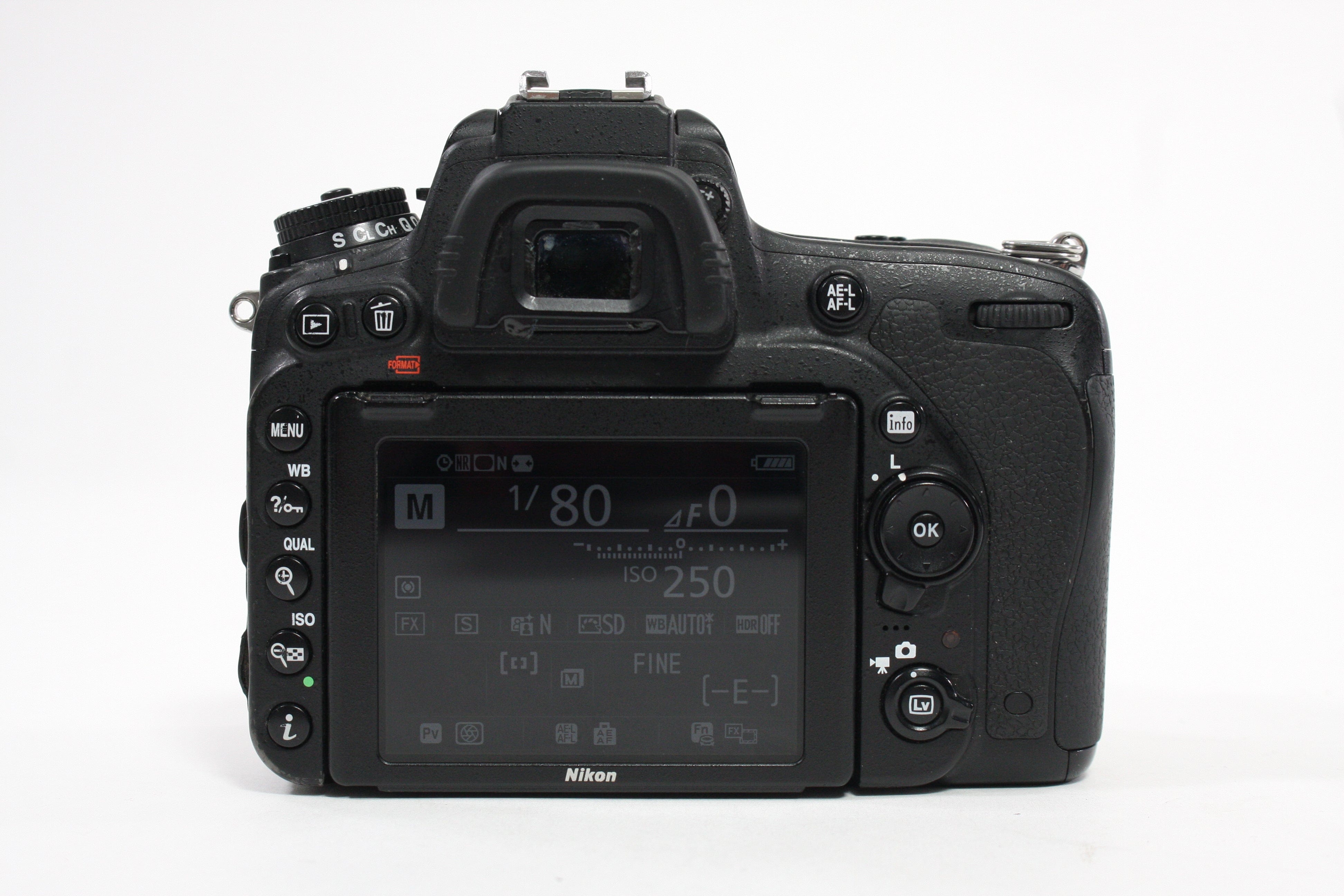 Nikon D750 Digital SLR Camera Body with Shutter Count 124,988