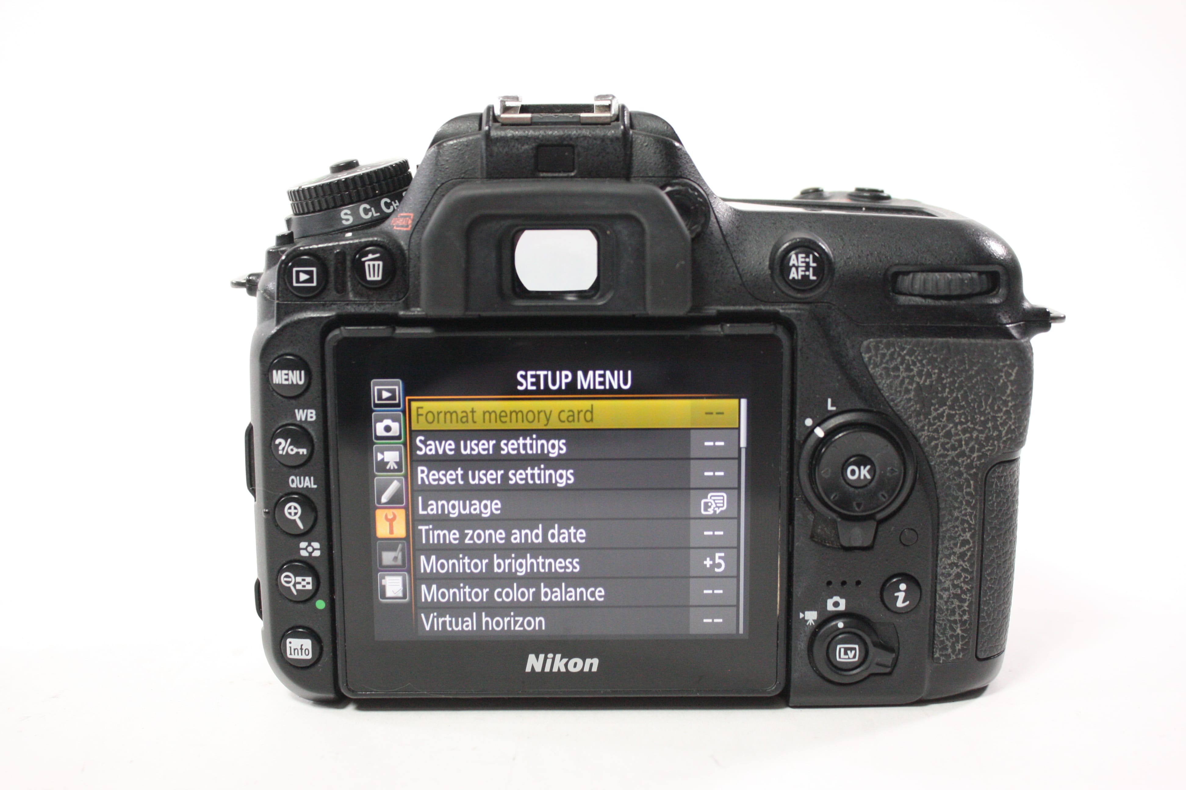 Nikon D7500 DSLR Camera Body with Shutter Count 112,421