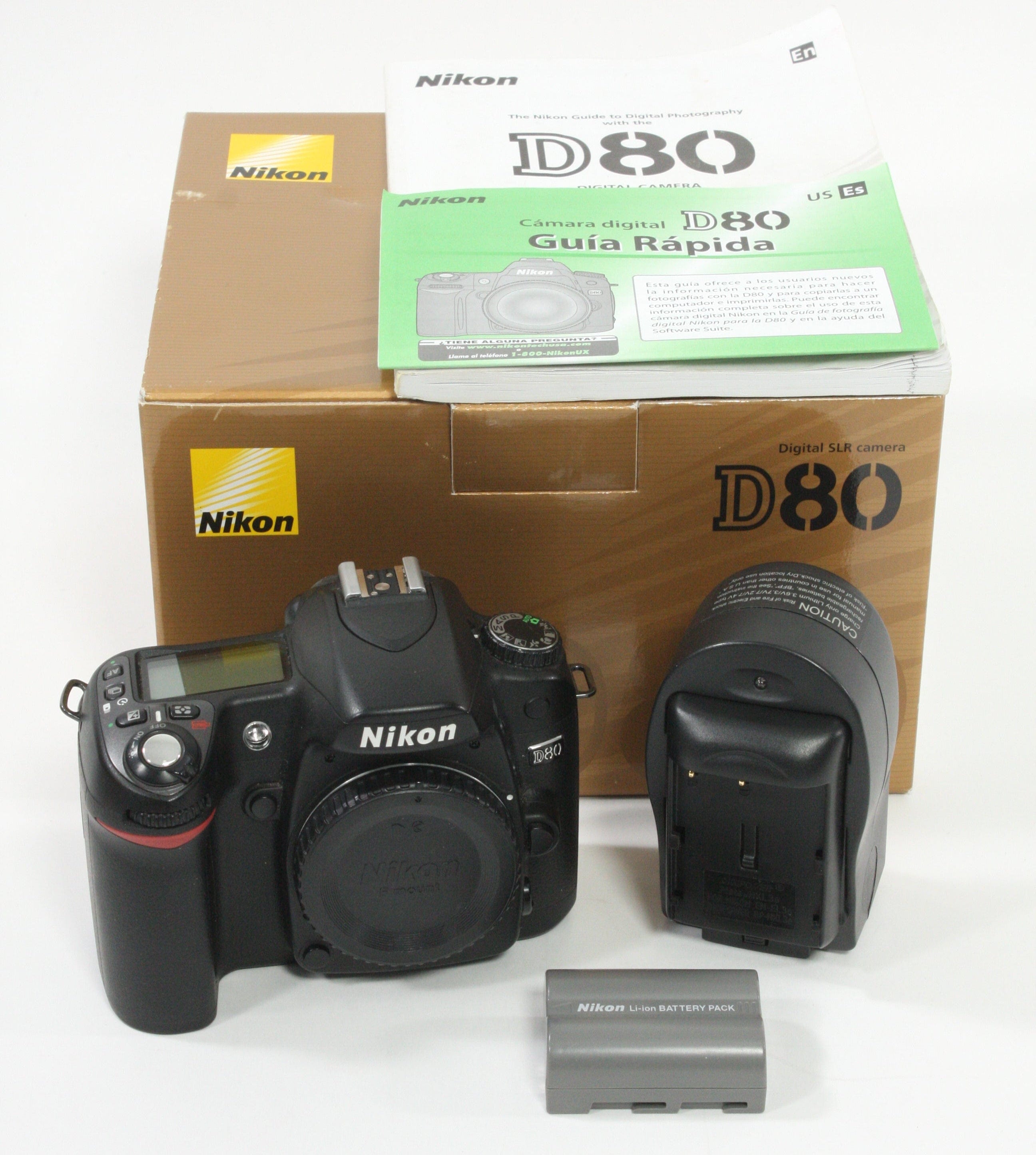Nikon D80 Body Only - Shutter Count 4164