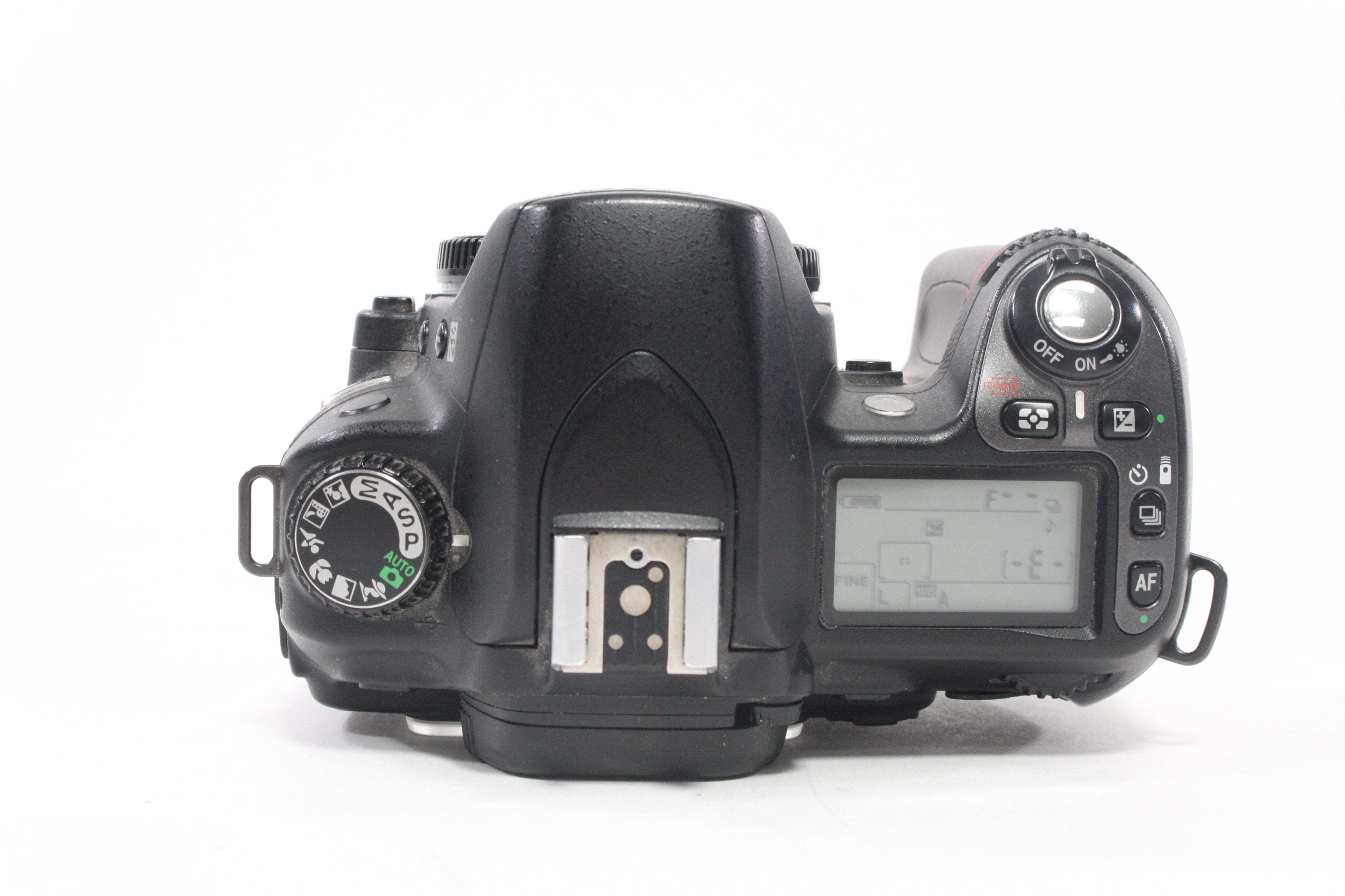 Nikon D80 DSLR Camera Body with a Shutter Count of 11,878