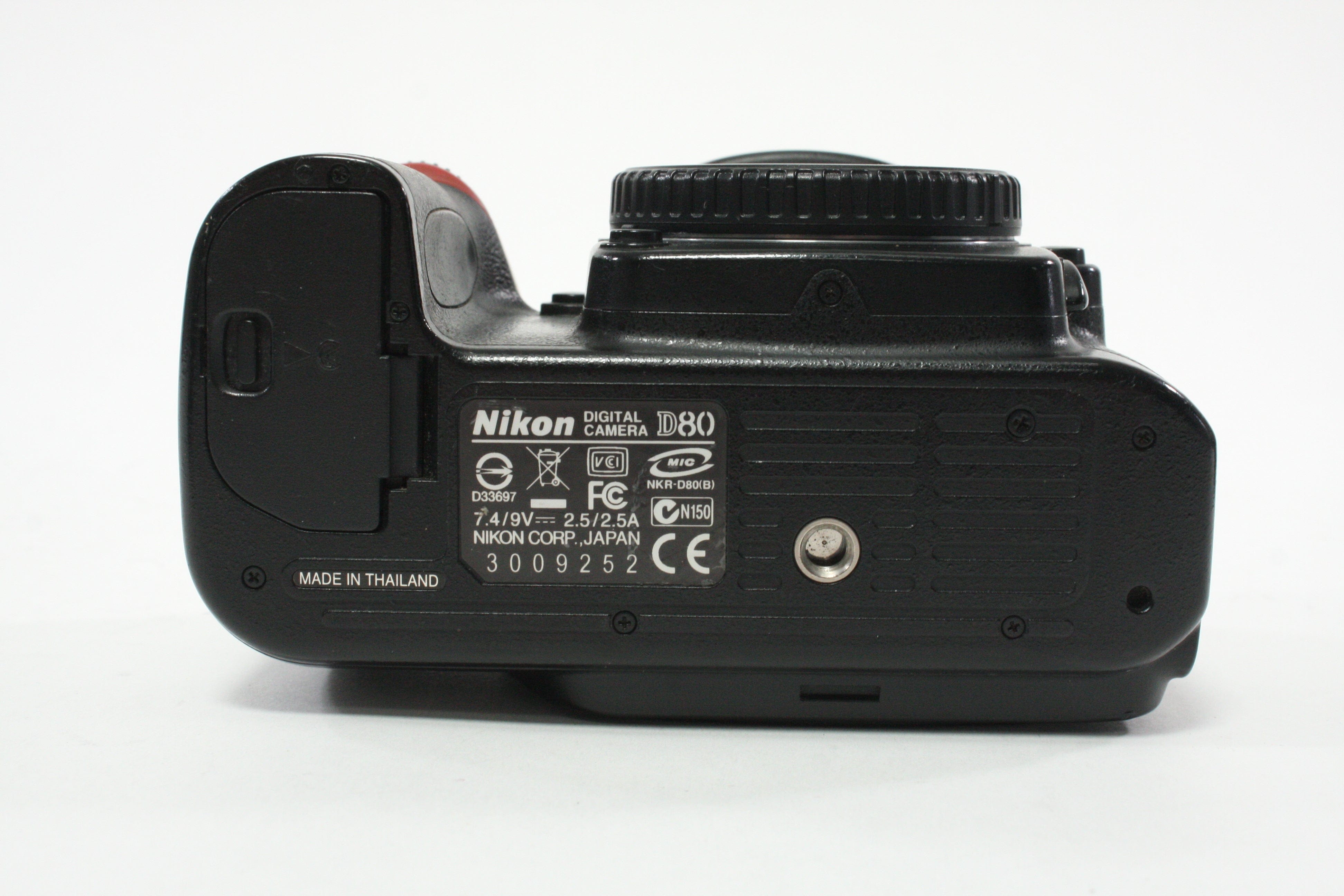 Nikon D80 DSLR Camera Body with a Shutter Count of 23,196