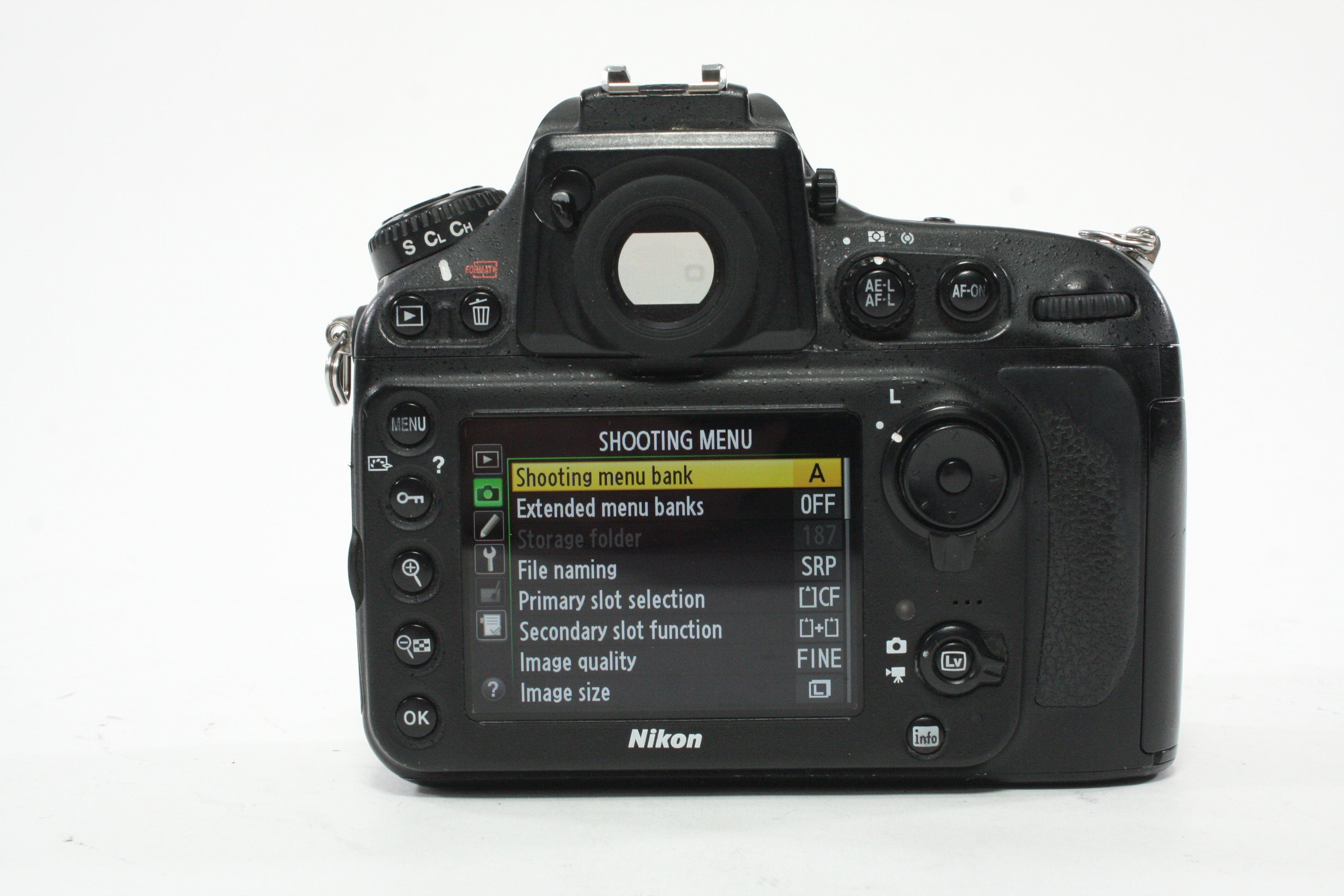 Nikon D800 DSLR Camera Body with Shutter Count 207,749