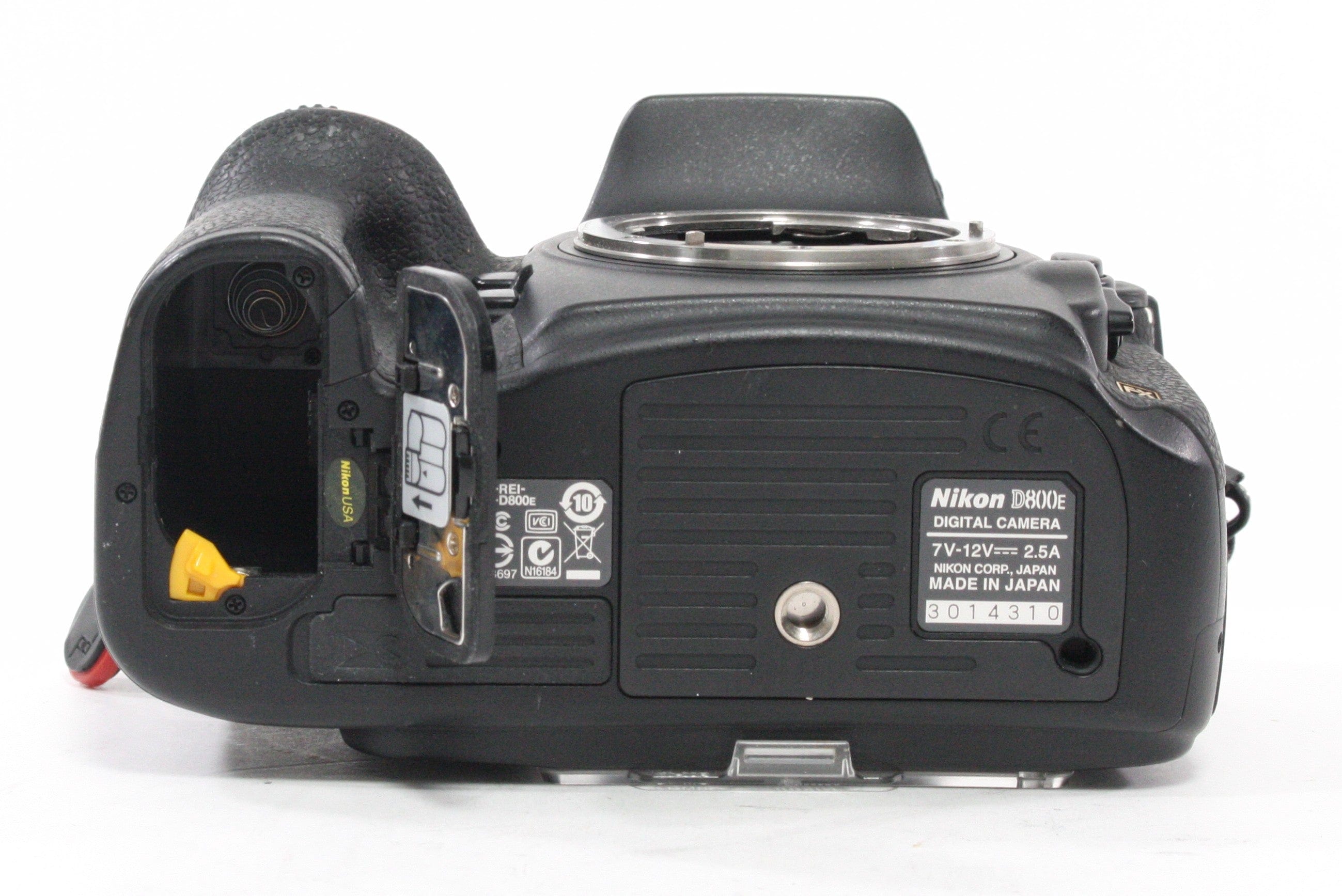 Nikon D800E Digital SLR Camera with Shutter Count 2,779 AS-IS (see details)