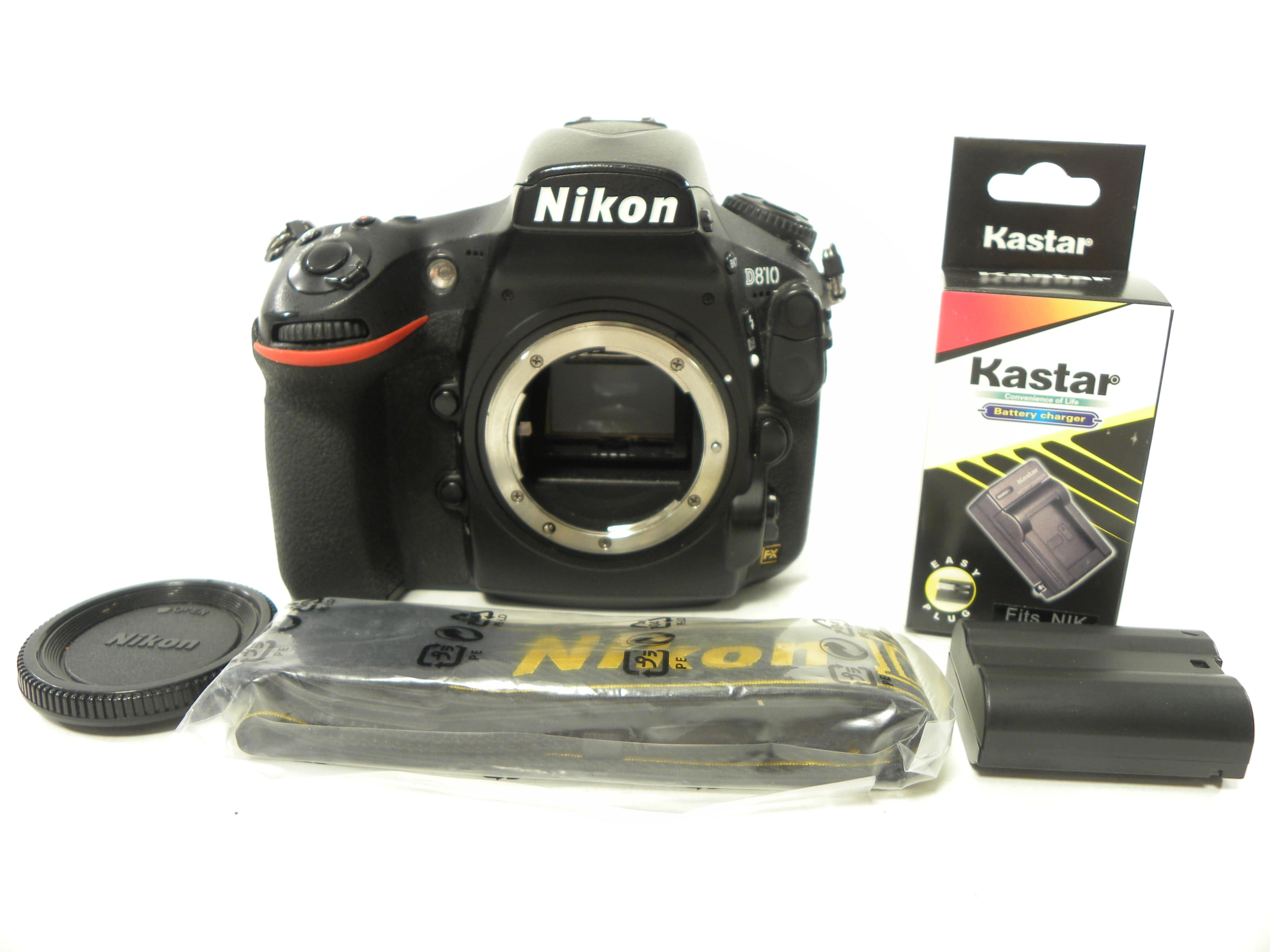 Nikon D810 36.3mp Digital SLR Body Only Shutter Ct. 21,831