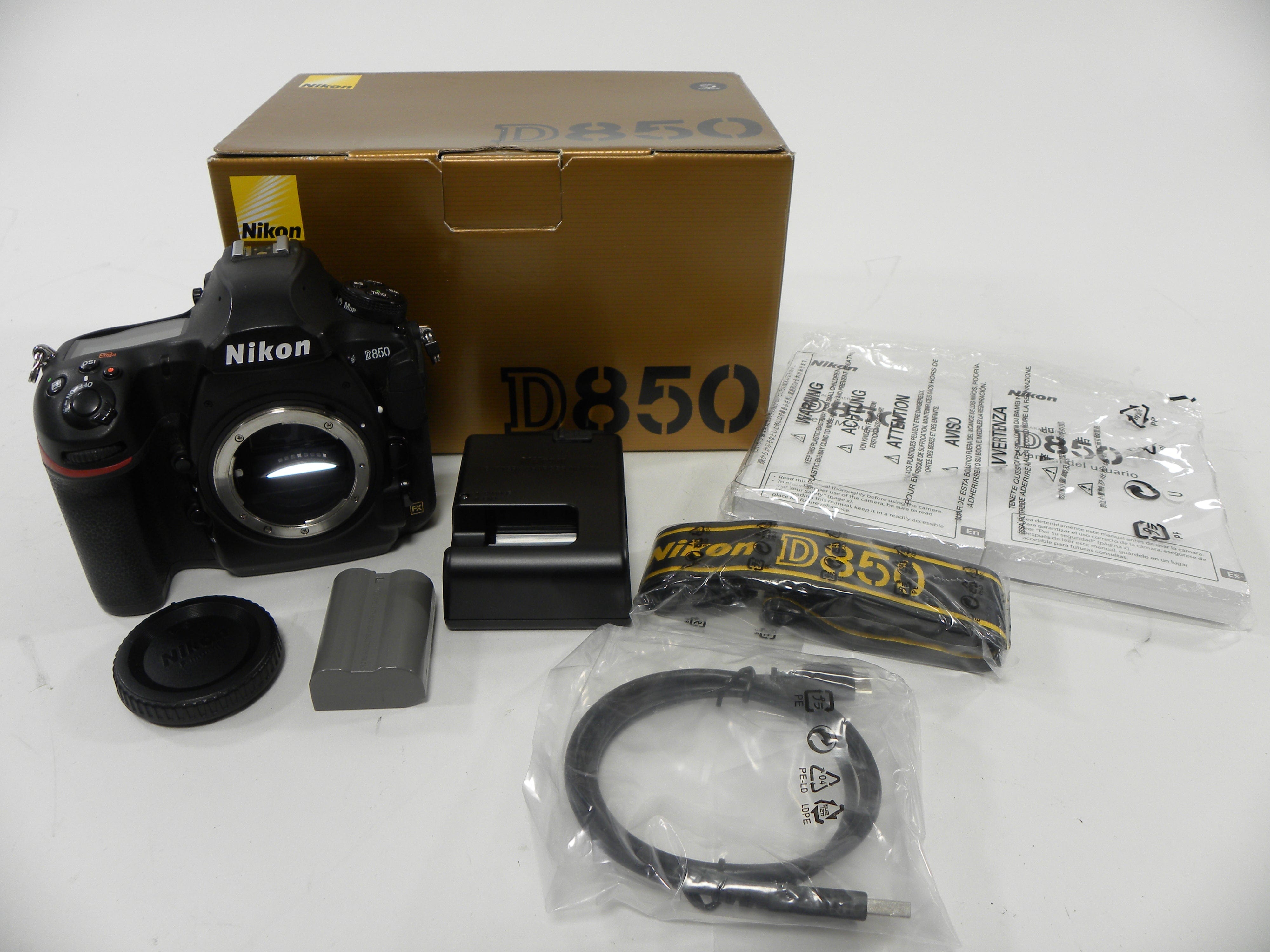 Nikon D850 45.7mp Digital SLR Body Only Shutter Ct. 117,810