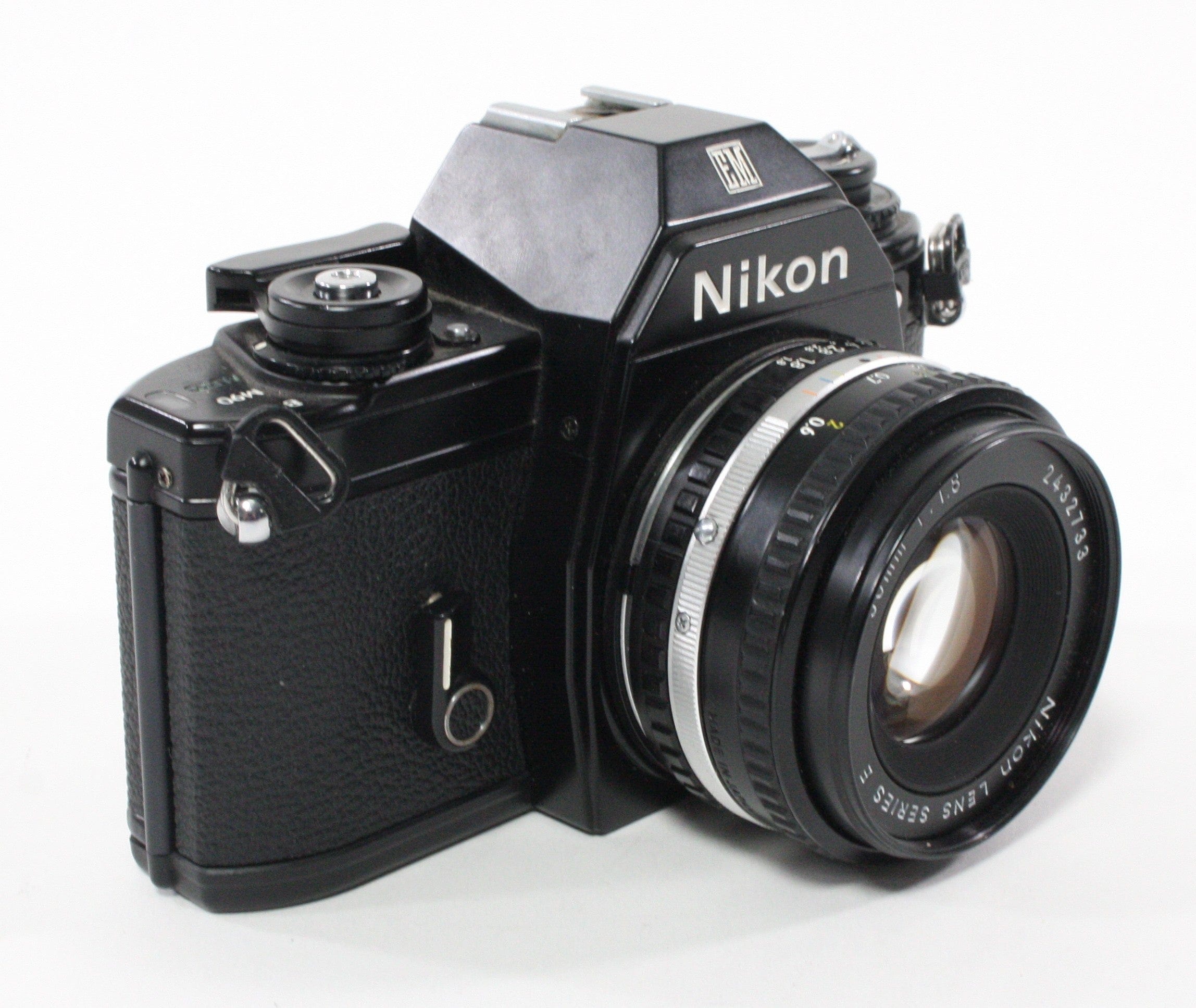 Nikon EM 35mm Camera with 50mm f/1.8 E Series Lens
