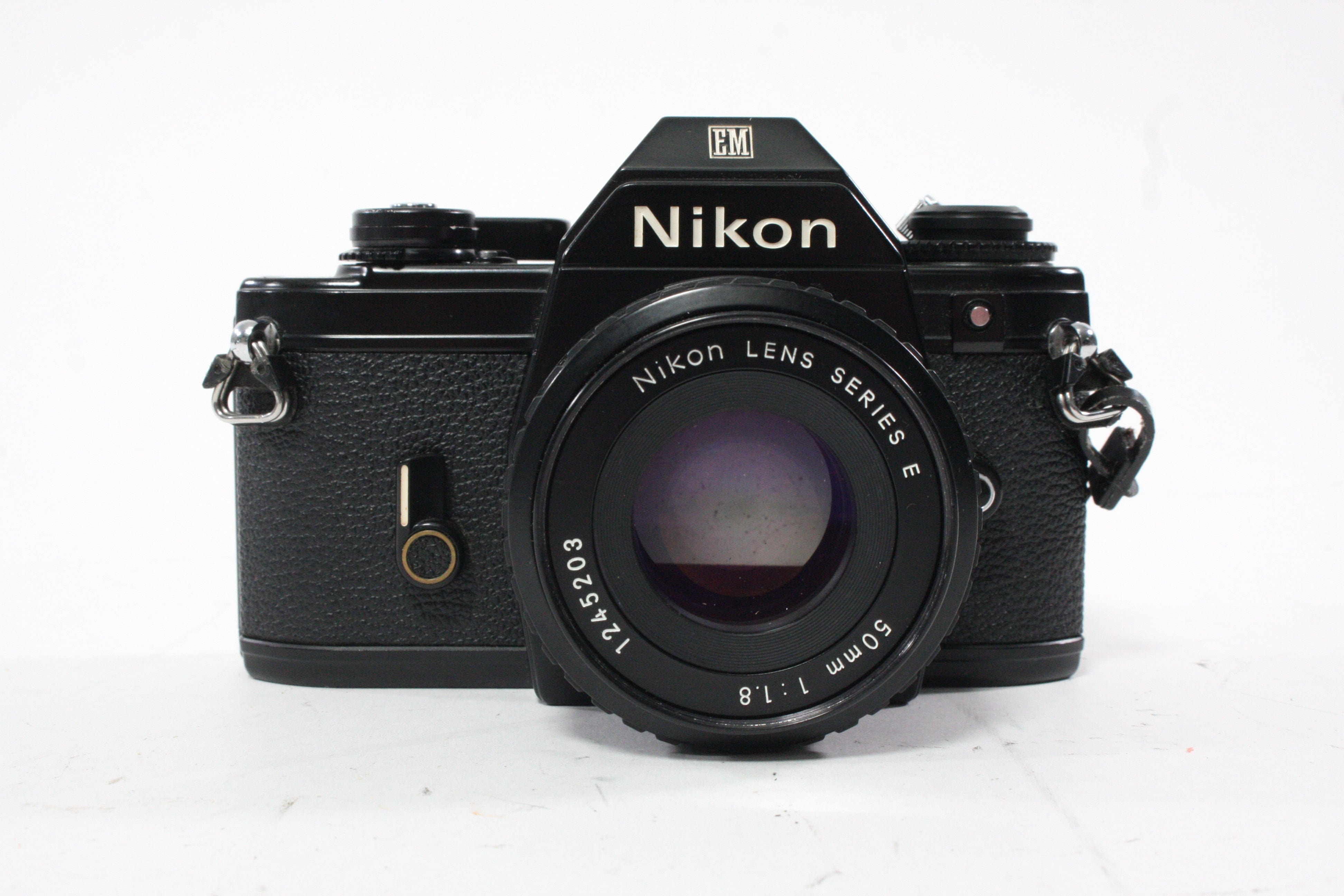 Nikon EM 35mm SLR Camera  with 50mm f/1.8 E Series Lens AS-IS