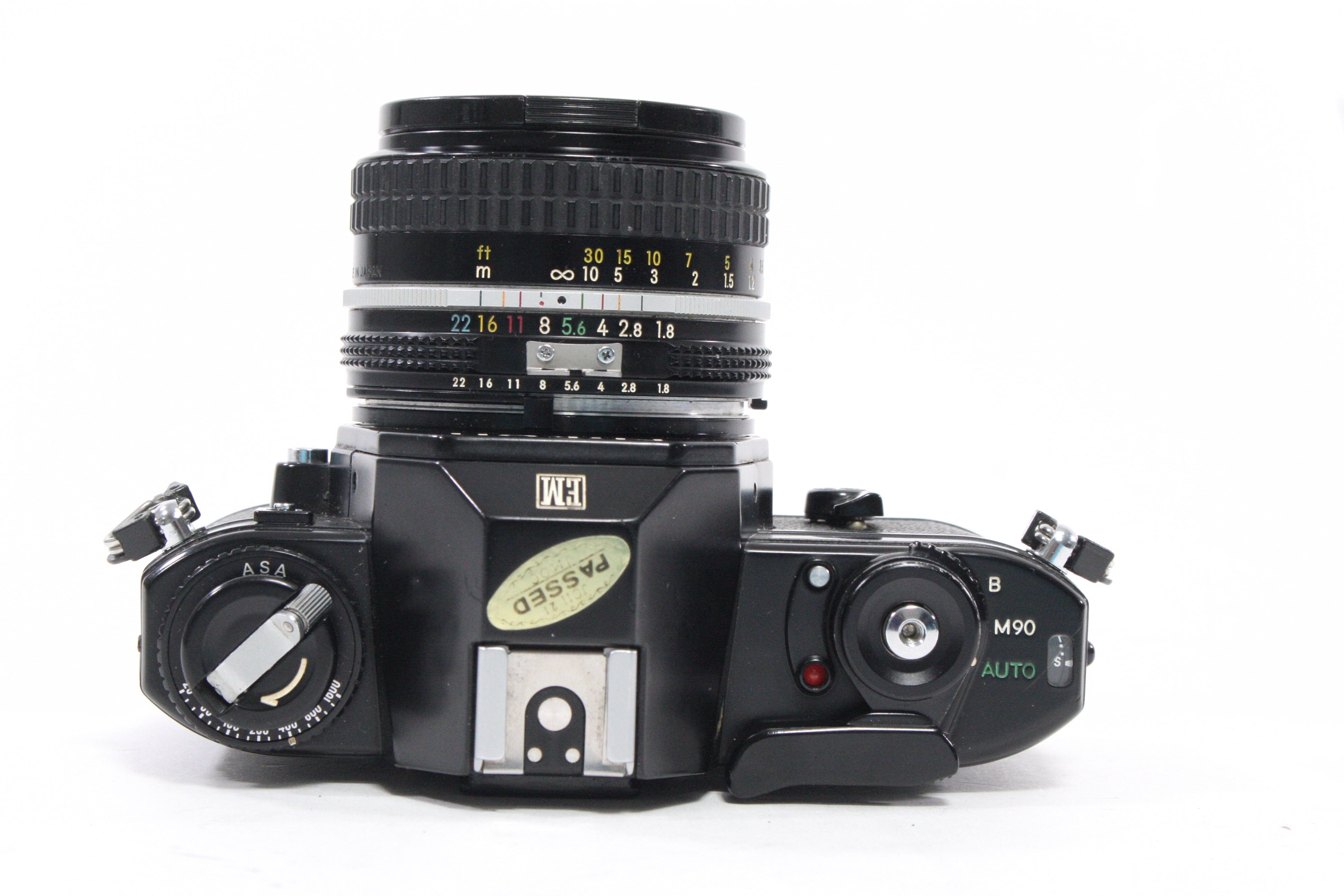 Nikon EM 35mm SLR Camera with 50mm f/1.8 Lens
