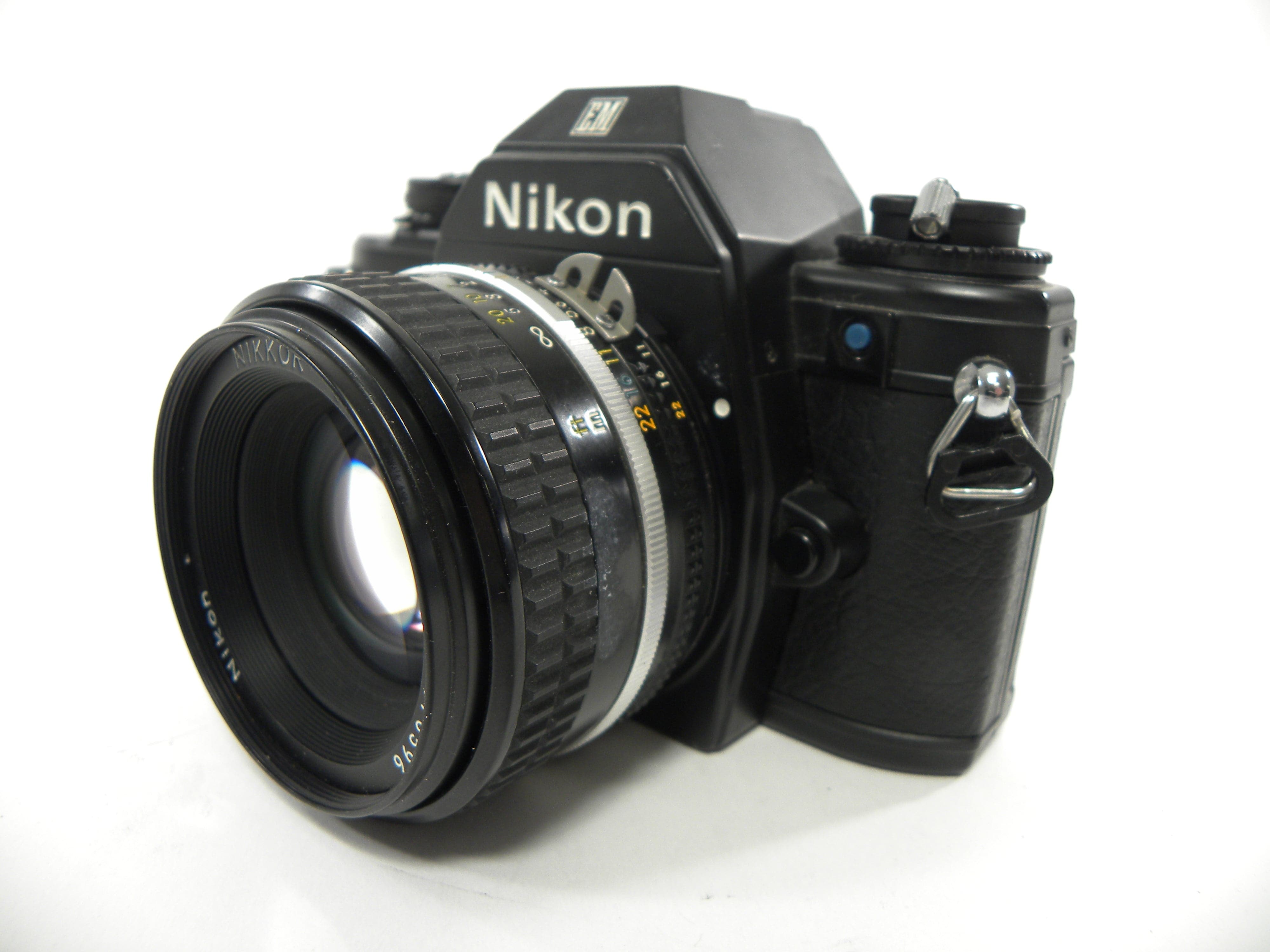 Nikon EM 35mm SLR w/50mm f1.8