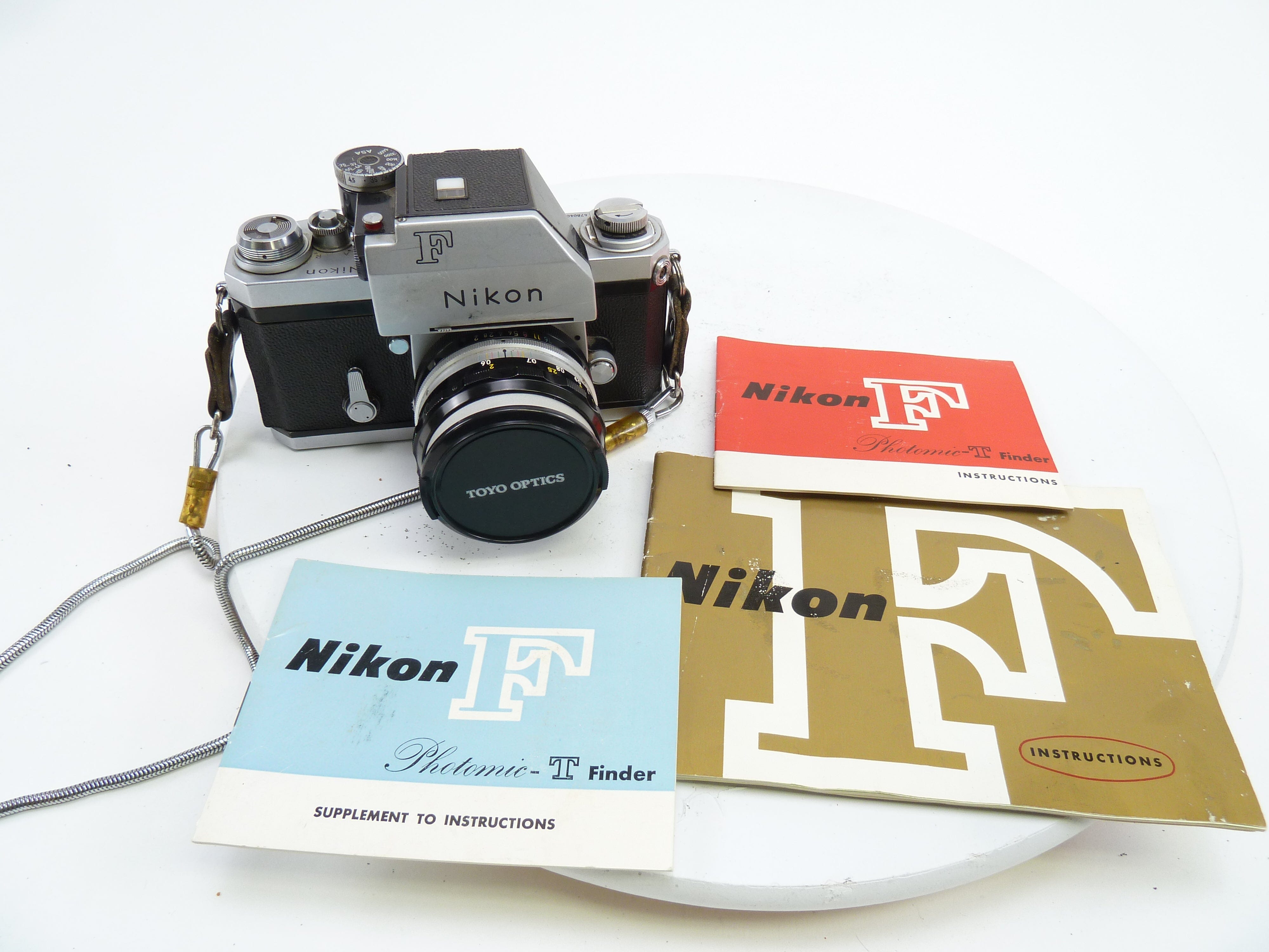 Nikon F Camera with Nikkor 50MM F2 Lens