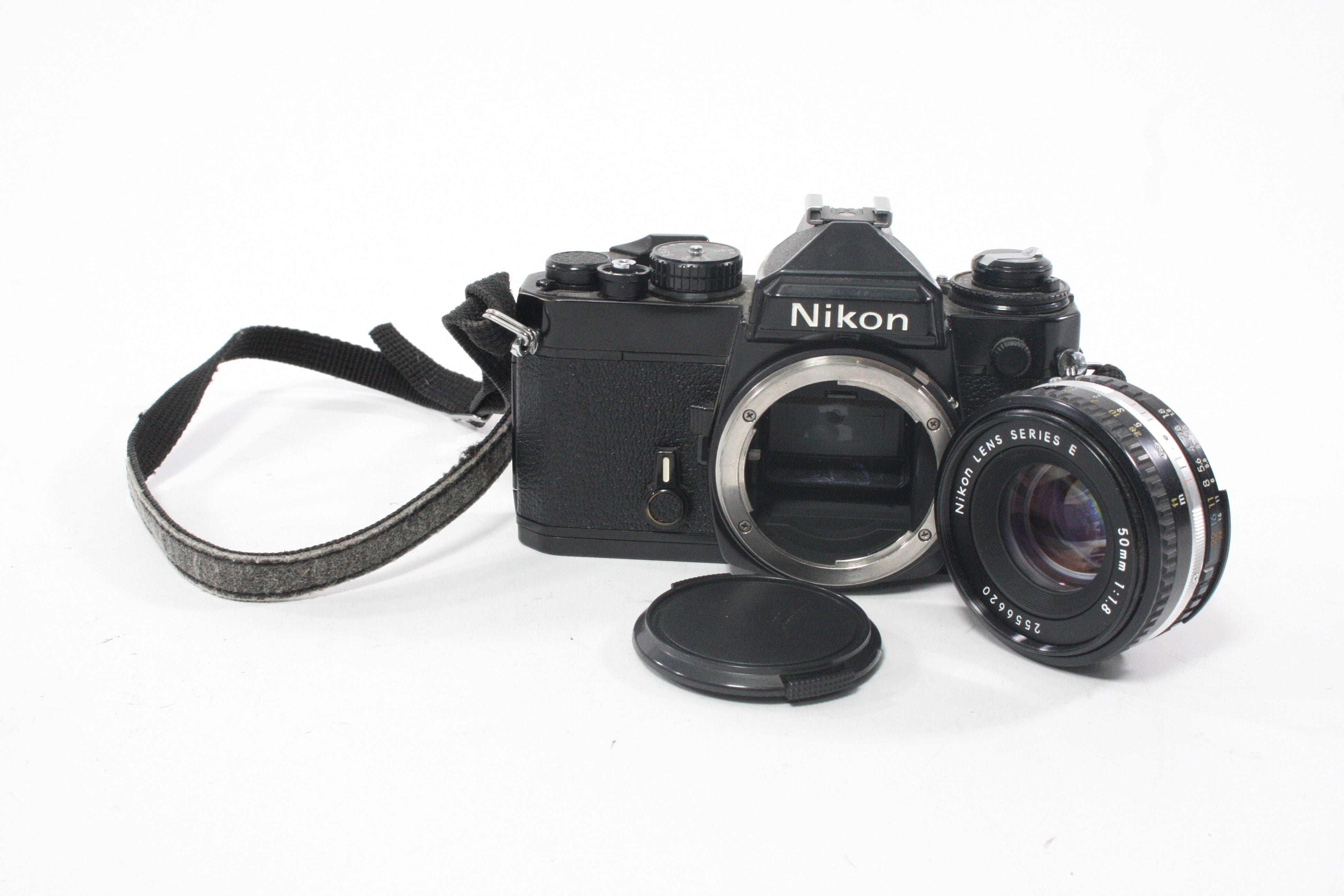 Nikon FE 35mm SLR Camera with 50mm f/1.8 E Lens