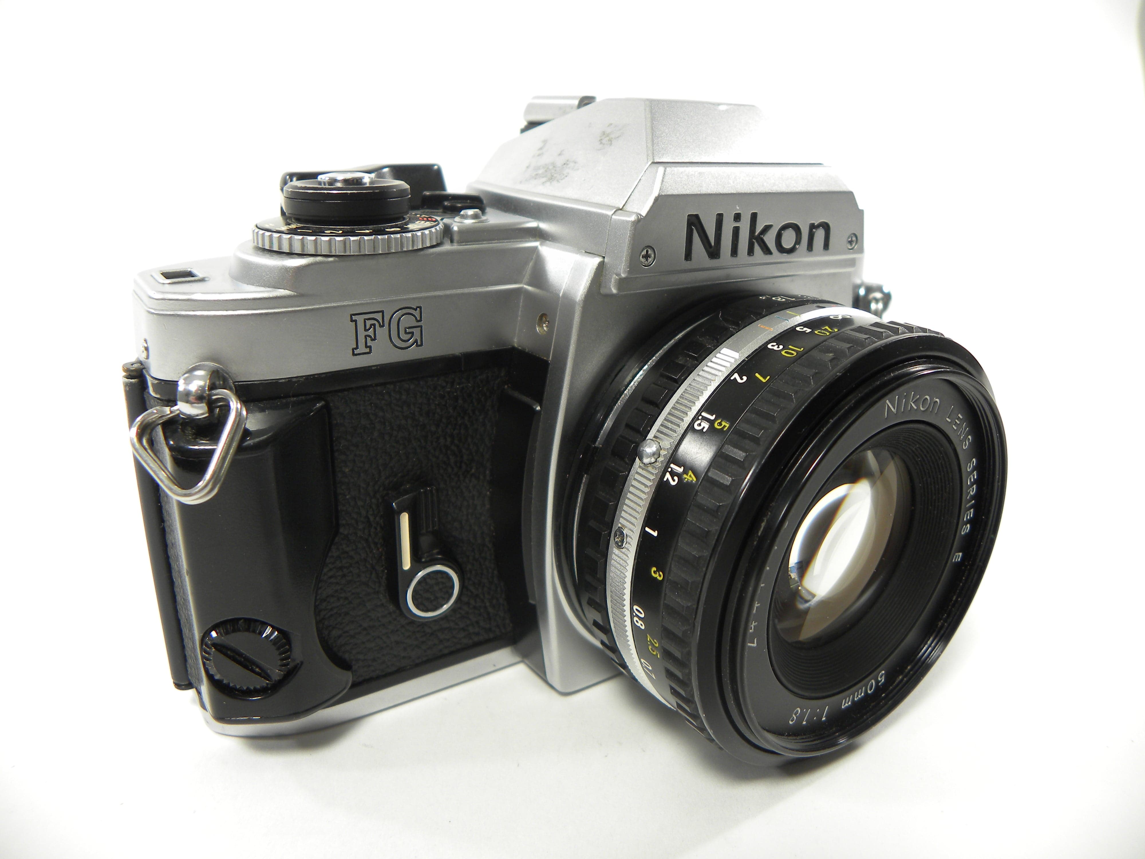 Nikon FG 35mm SLR w/Series E 50mm f1.8