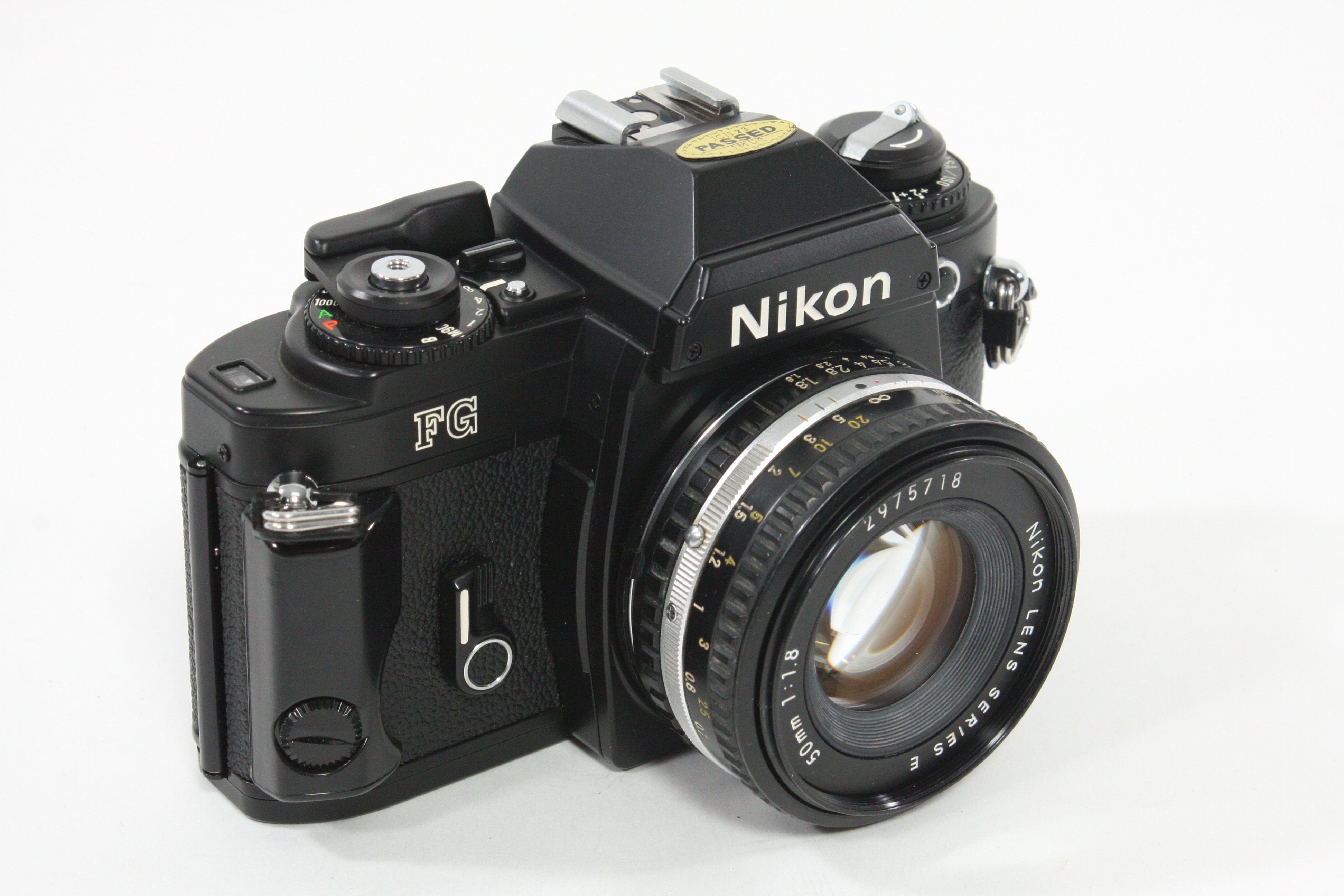 Nikon FG with 50mm f/1.8 E Series Lens