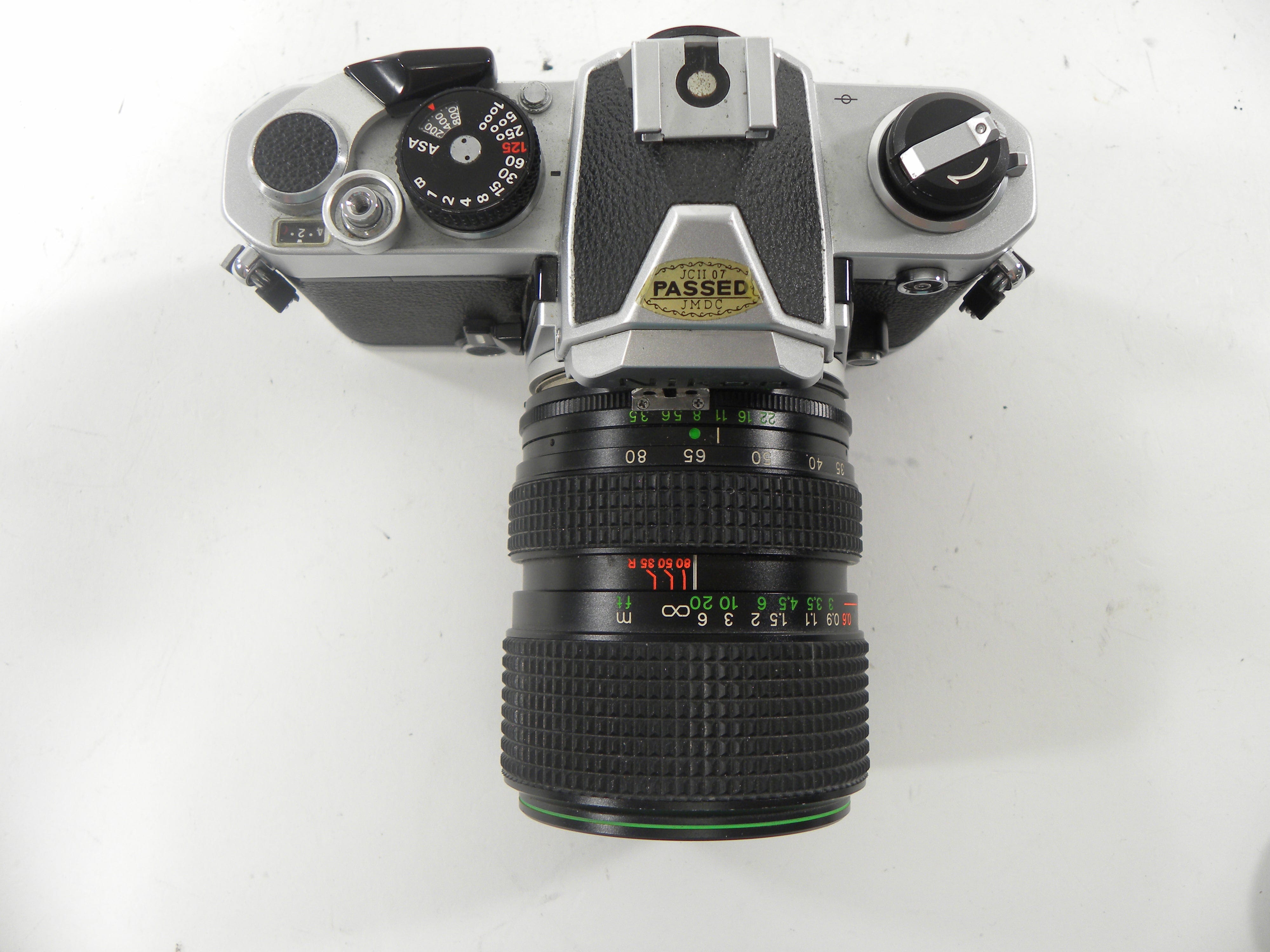 Nikon FM 35mm SLR w/Hanimex MC Auto Zoom 35-80mm f3.5-4.8