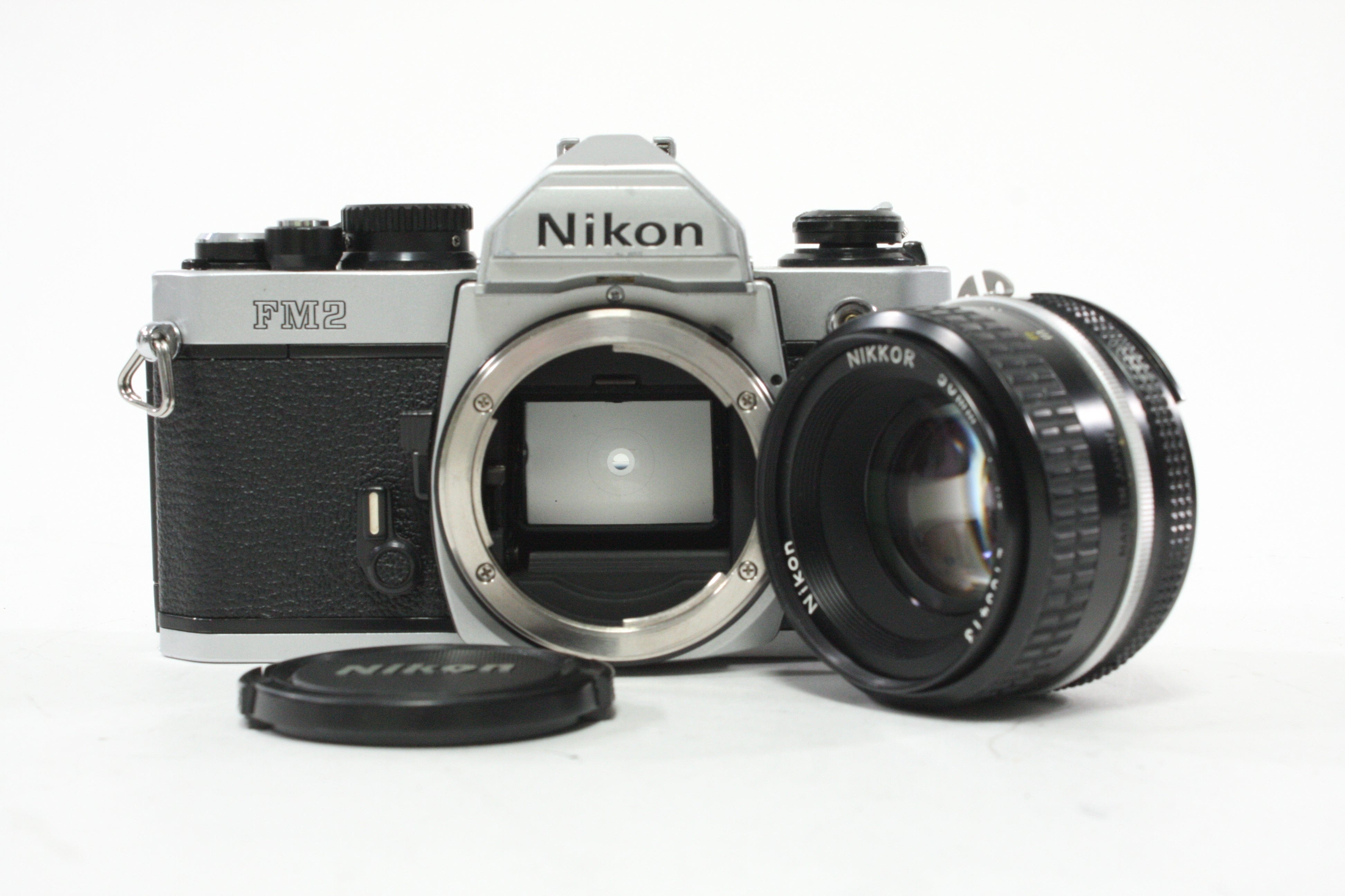 Nikon FM2 35mm SLR Camera with 50mm f/1.8 Nikkor Lens