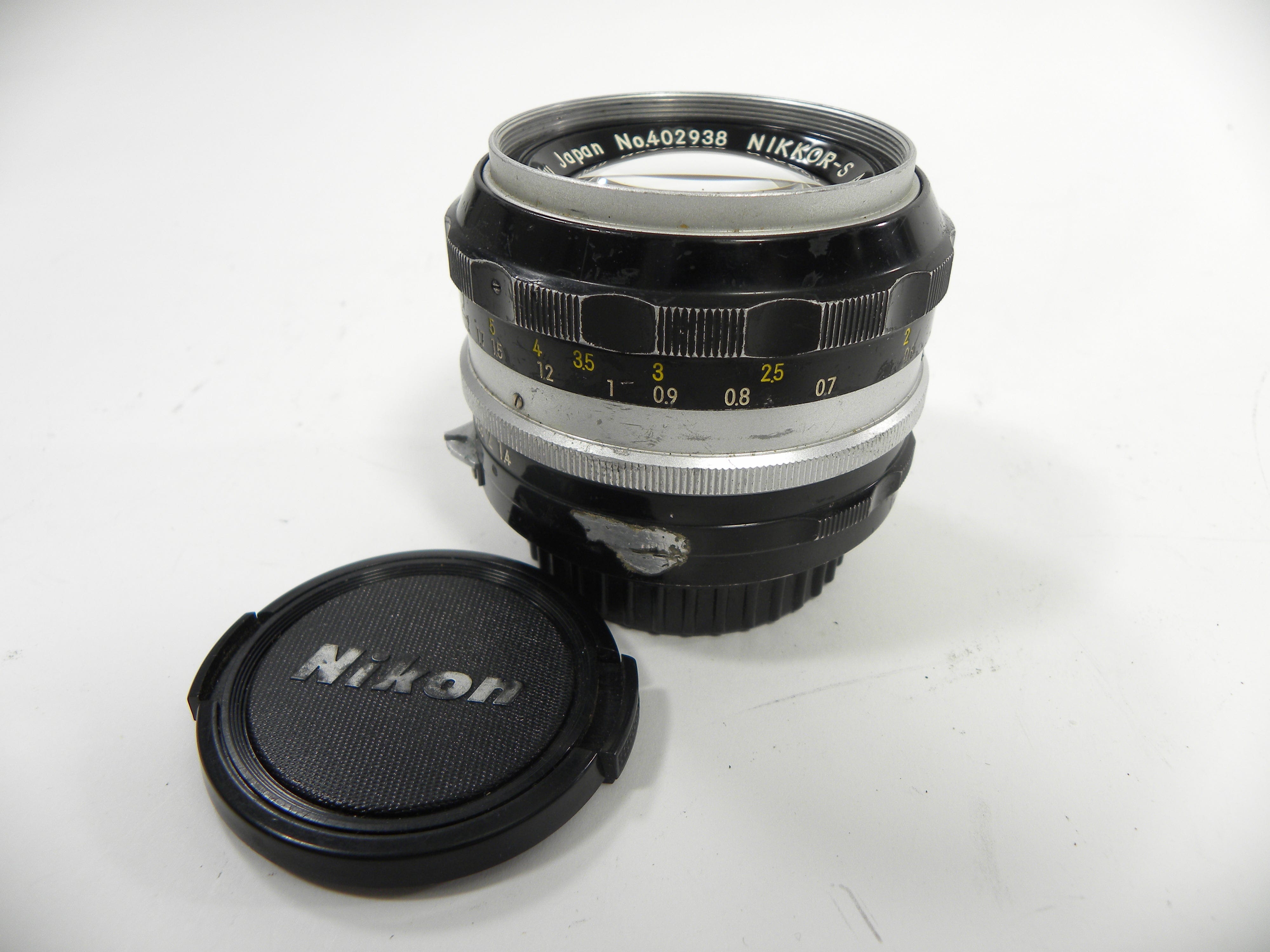 Nikon Nikkor-S Auto 50mm f1.4 Non Ai