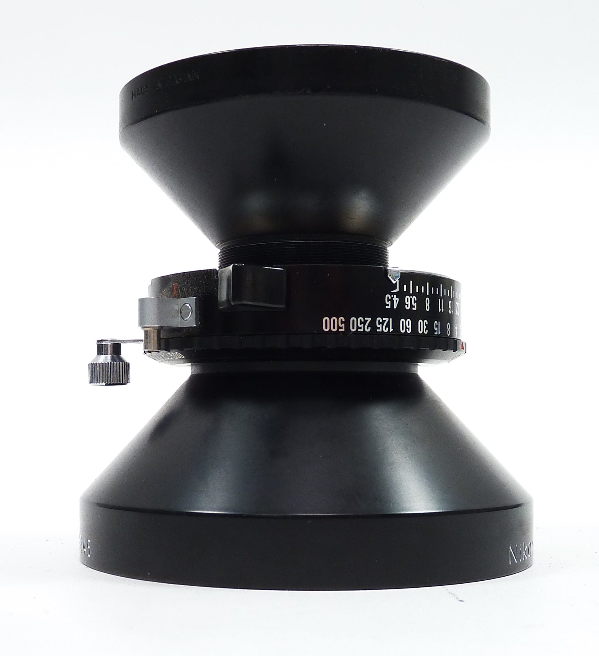 Nikon Nikkor-SW 90mm F4.5 Lens with Copal 0 Shutter and Board