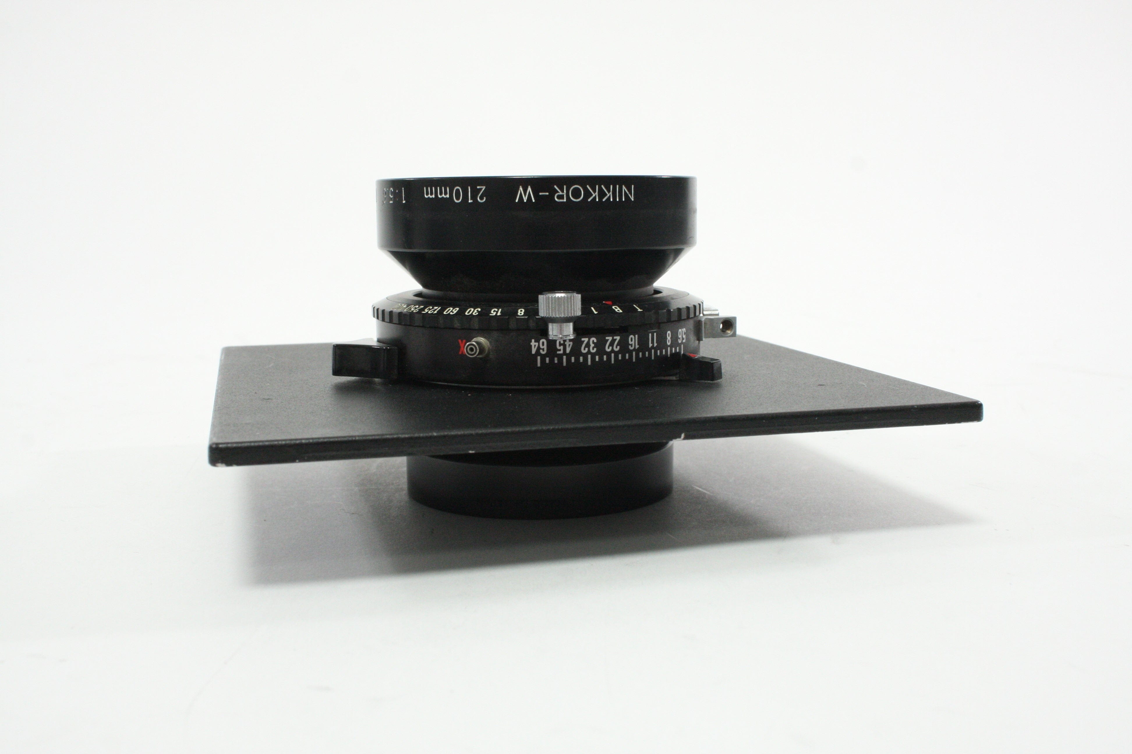Nikon Nikkor-W 210mm f/5.6 Large Format Lens with Sinar 5.5"x5.5" Lens Board with Copal 1 Shutter