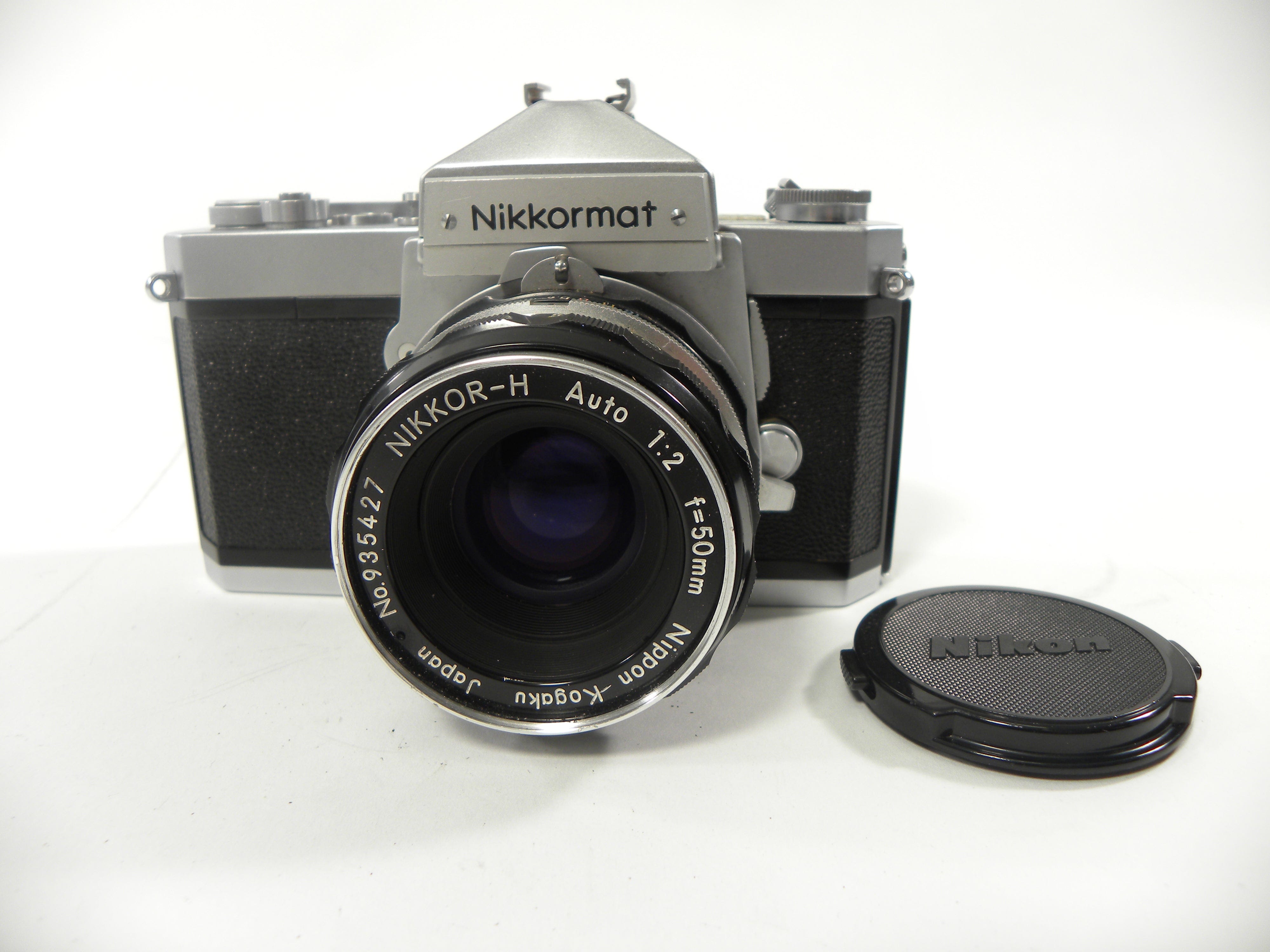 Nikon Nikkormat FTN 35mm SLR with 50mm f/2 Nikkor-H Auto Lens