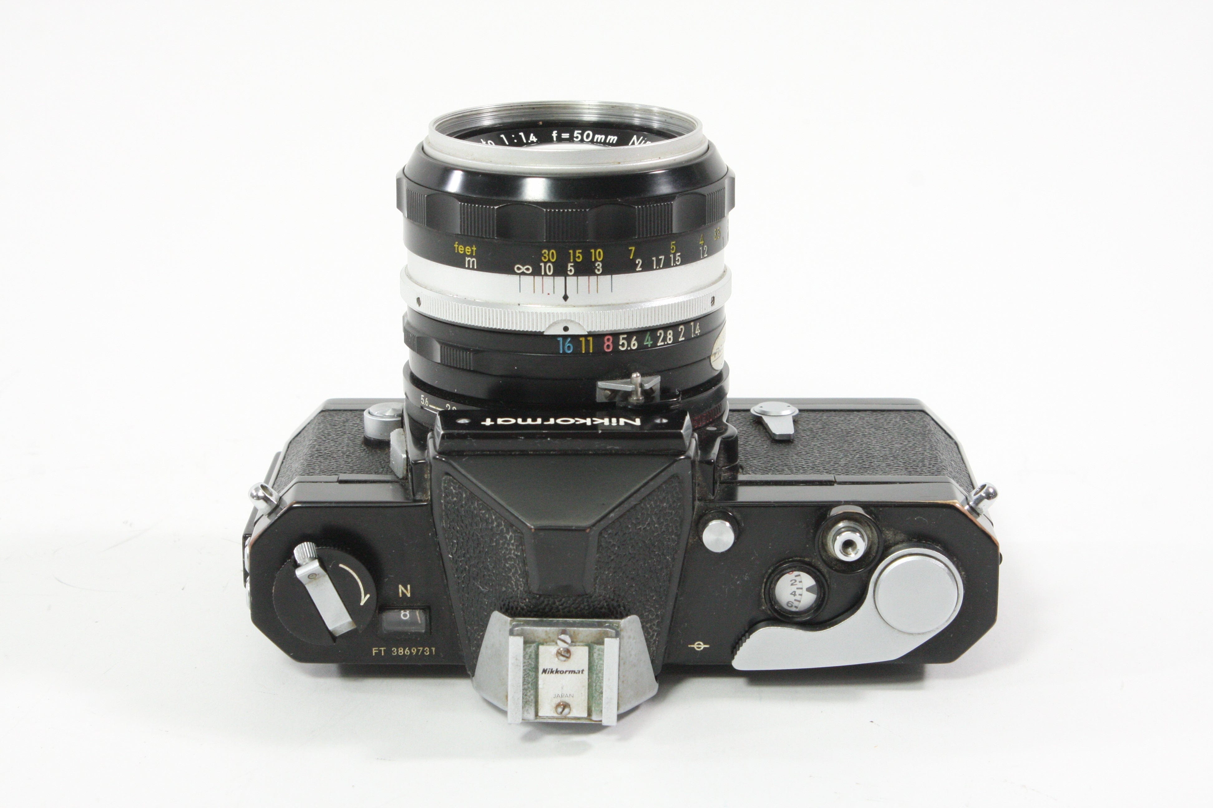 Nikon Nikkormat FT Black w/Nikkor-S 50mm  F1.4 Non-AI