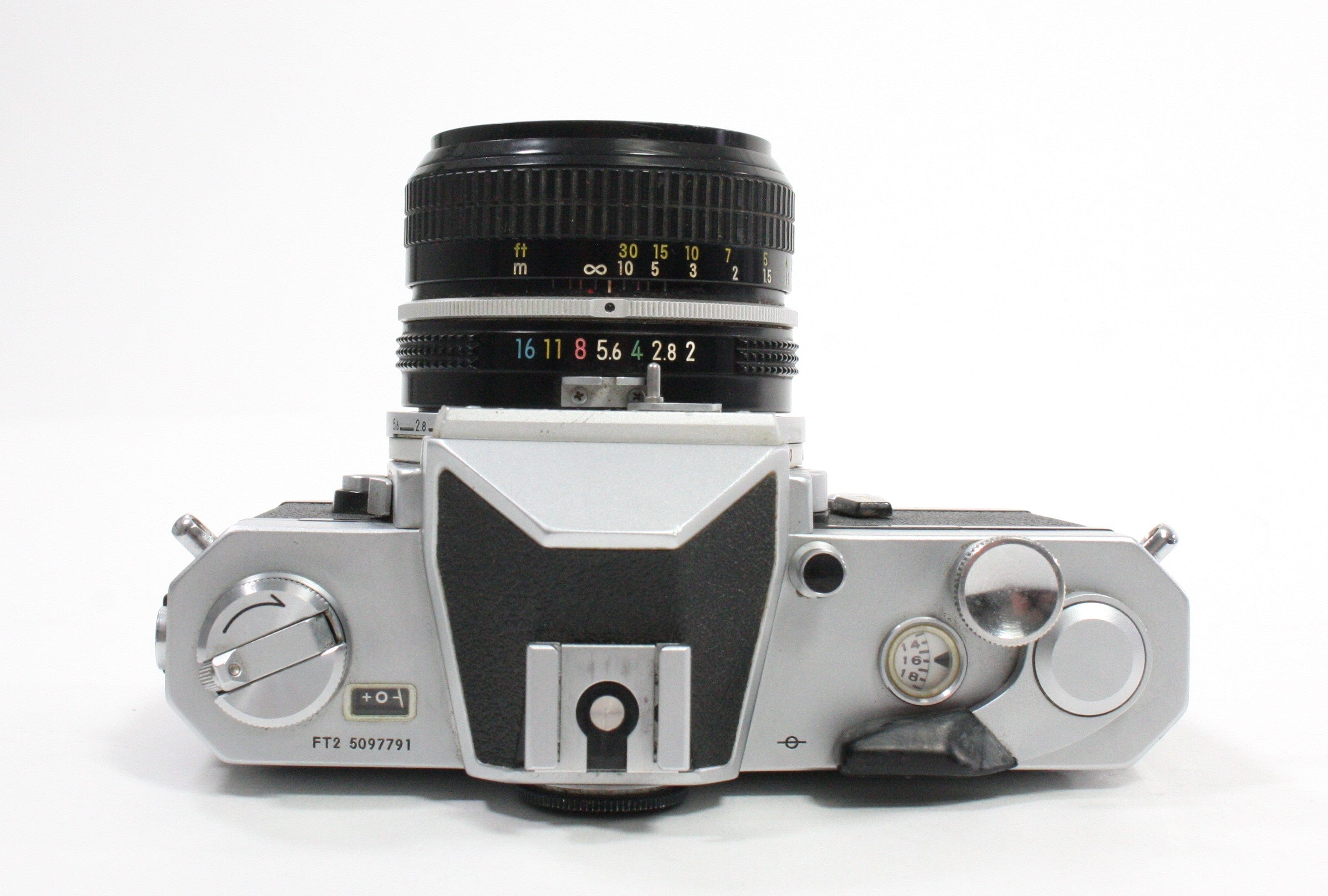 Nikon Nikkormat FT2 SLR 35mm Camera with 50mm f/2 Lens