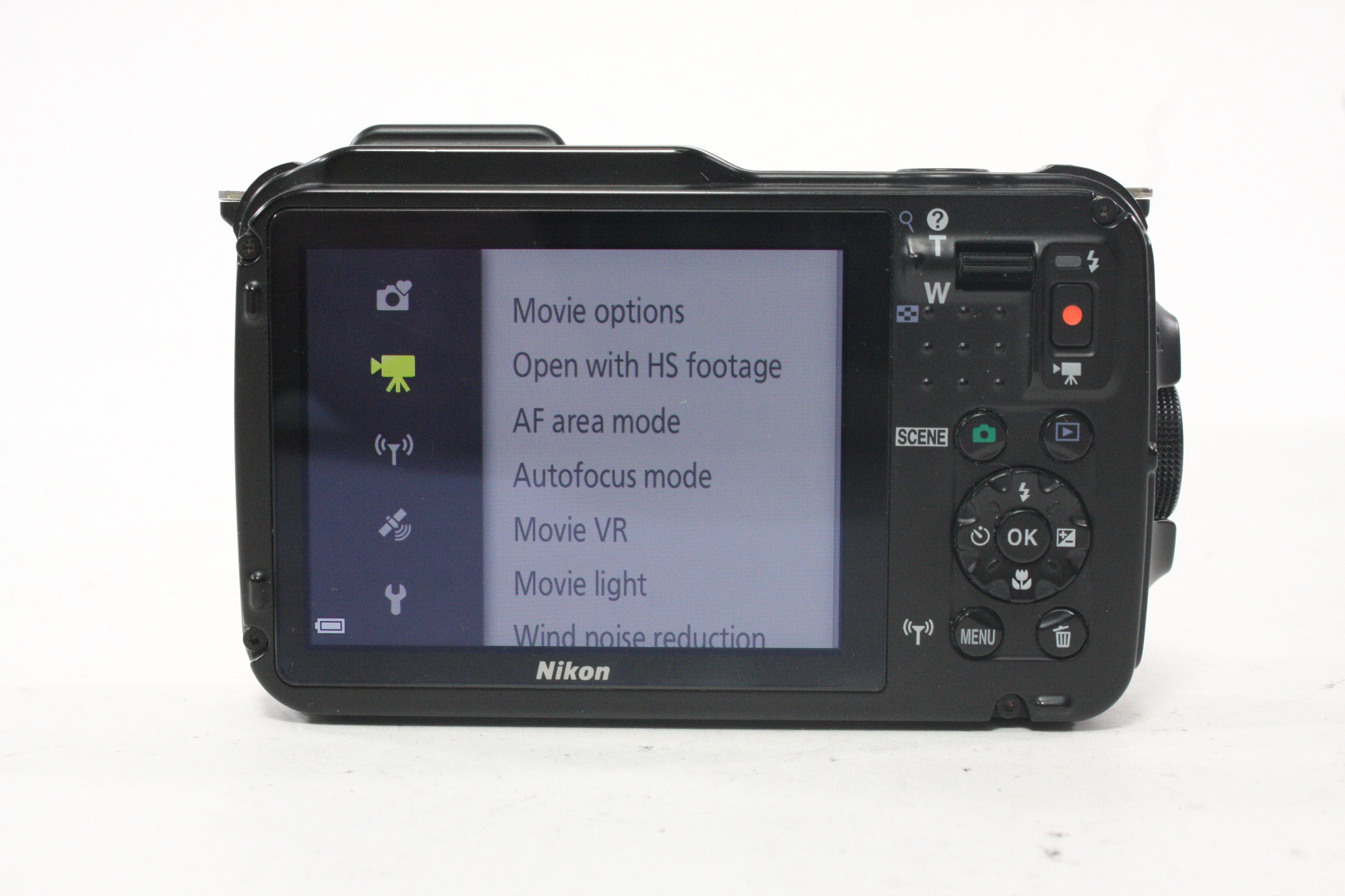 Nikon Waterproof Coolpix AW120 Digital Point-and-Shoot Camera 5x Zoom (Orange)