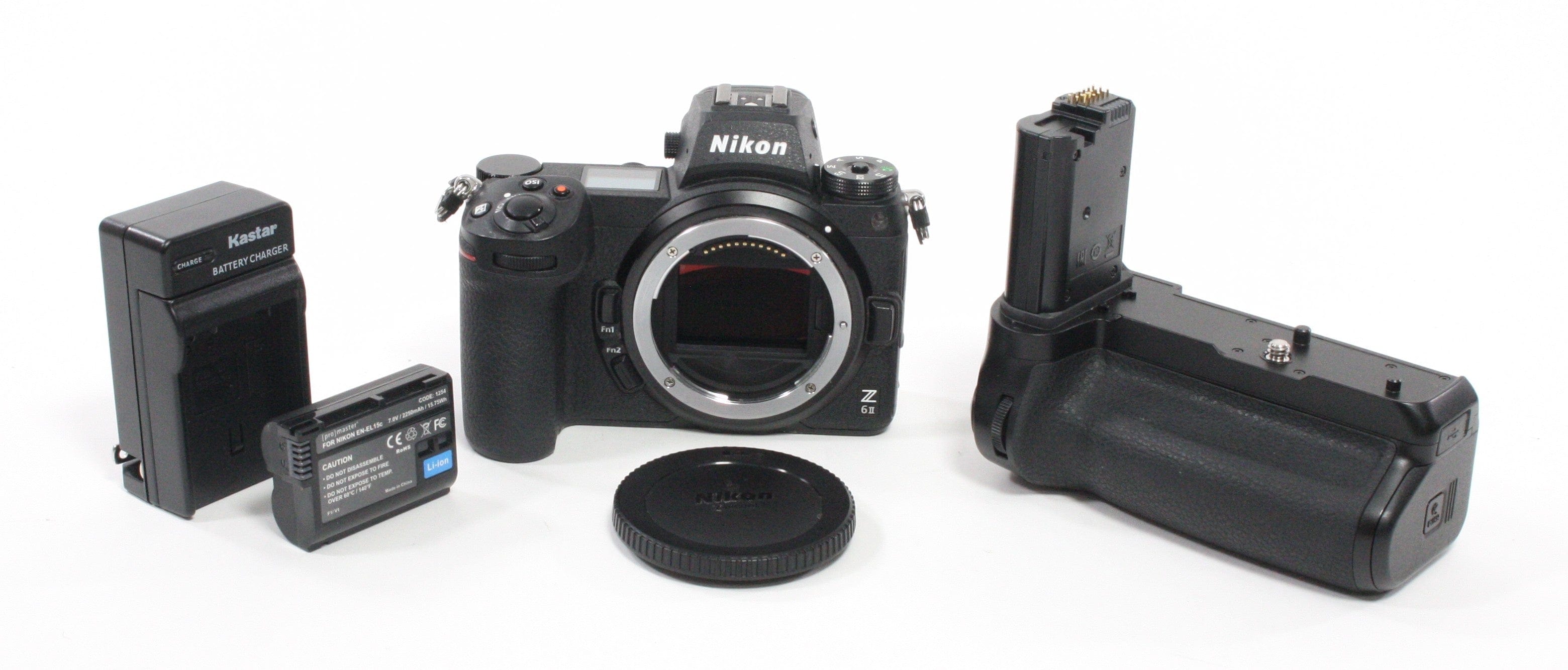 Nikon Z6 II Digital Camera with MB-N11 battery grip with Shutter Count 46,379
