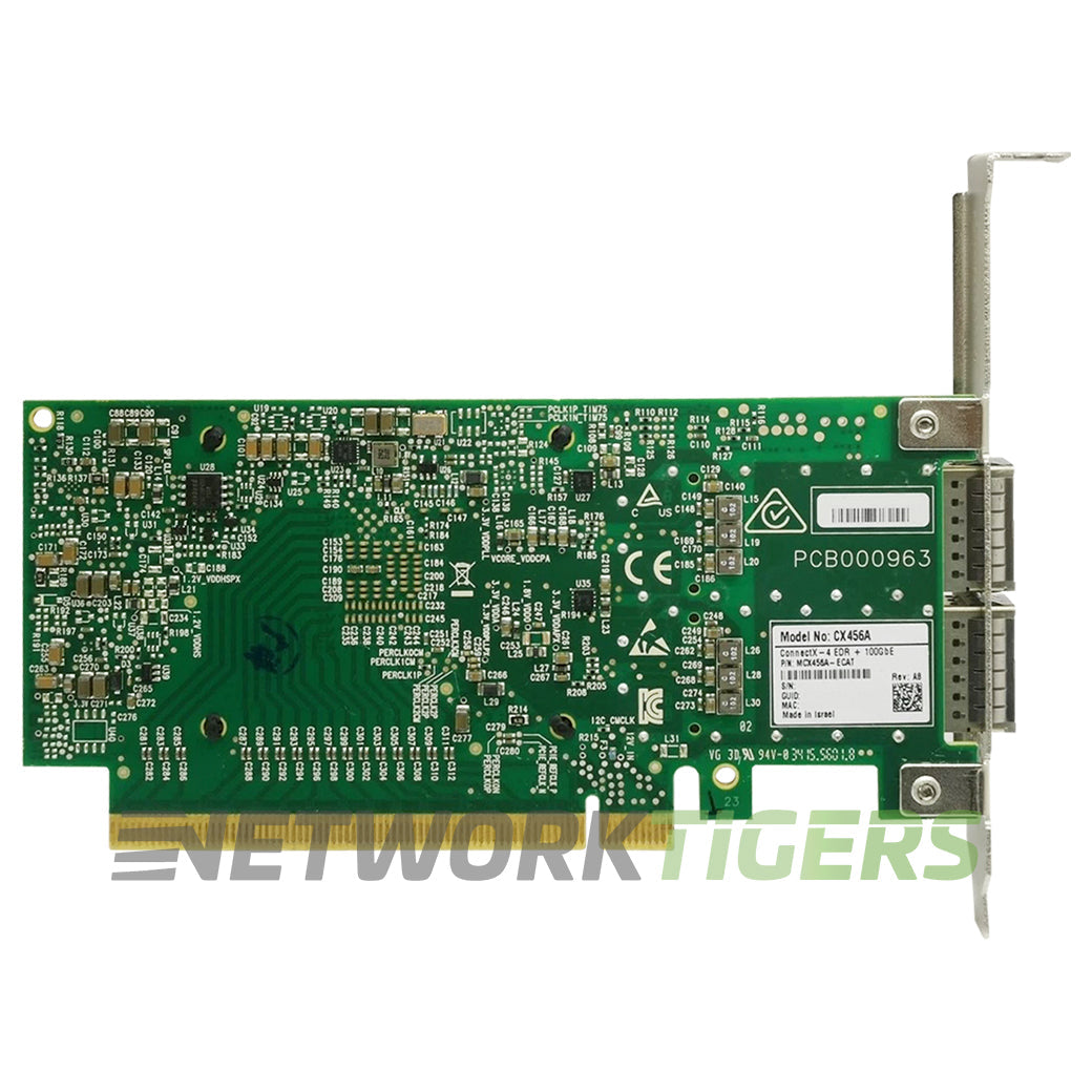 NEW nVidia Mellanox MCX456A-ECAT ConnectX-4 2x 100GB QSFP28 Interface Card