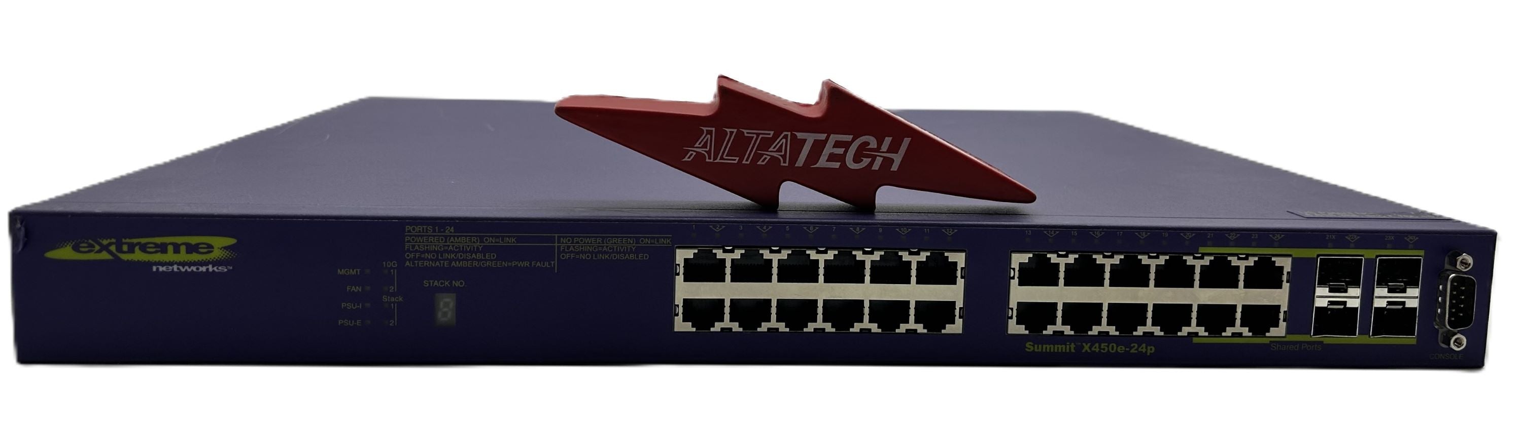 The 16142 SUMMIT X450E-24P - 16142 SWITCH, EDGE LIC