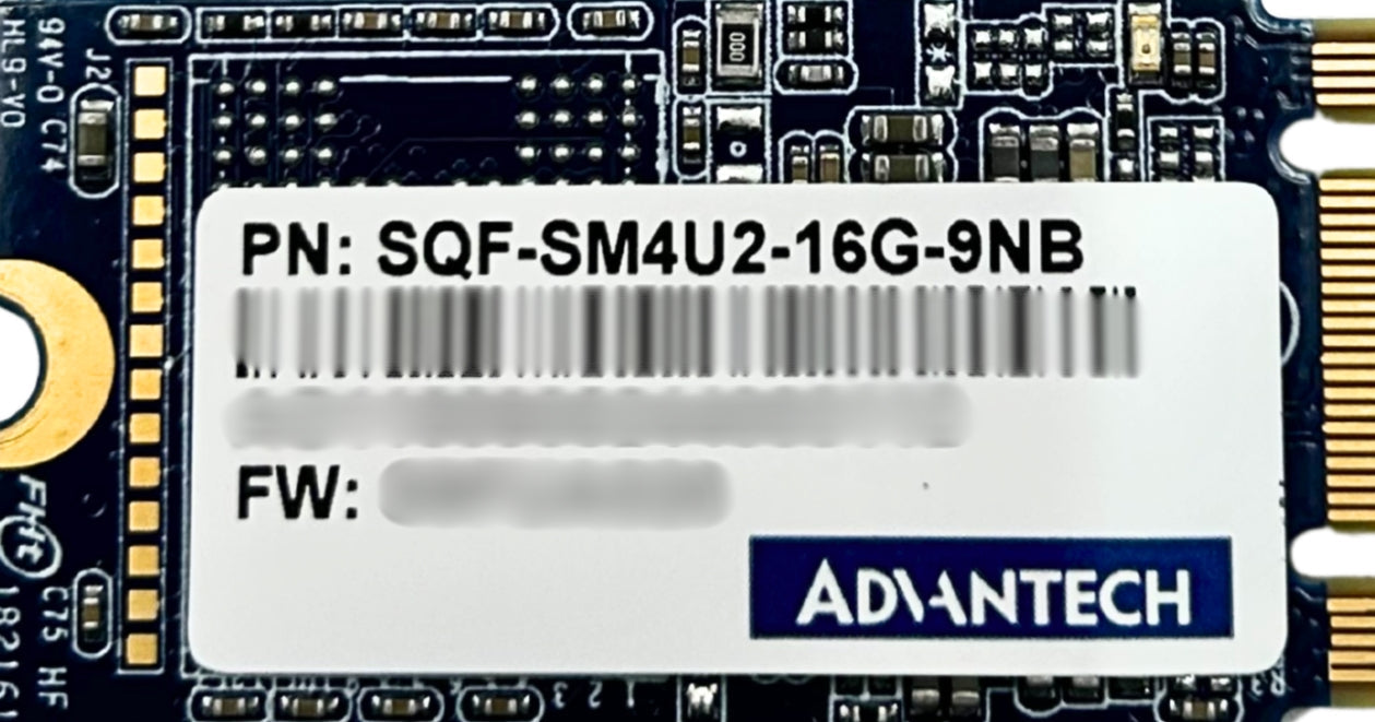 ADVANTECH SQF-SM4U2-16G-9NB Nimble 16GB SATA-600 M.2 (2242)