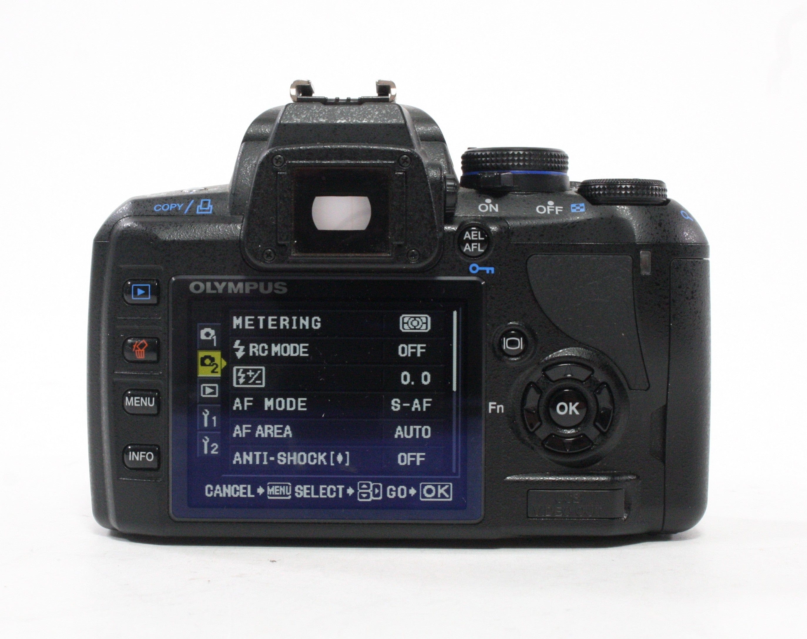 Olympus E-420 Digital SLR Camera with 14-42mm f/305-5.6 Lens- 433 Clicks