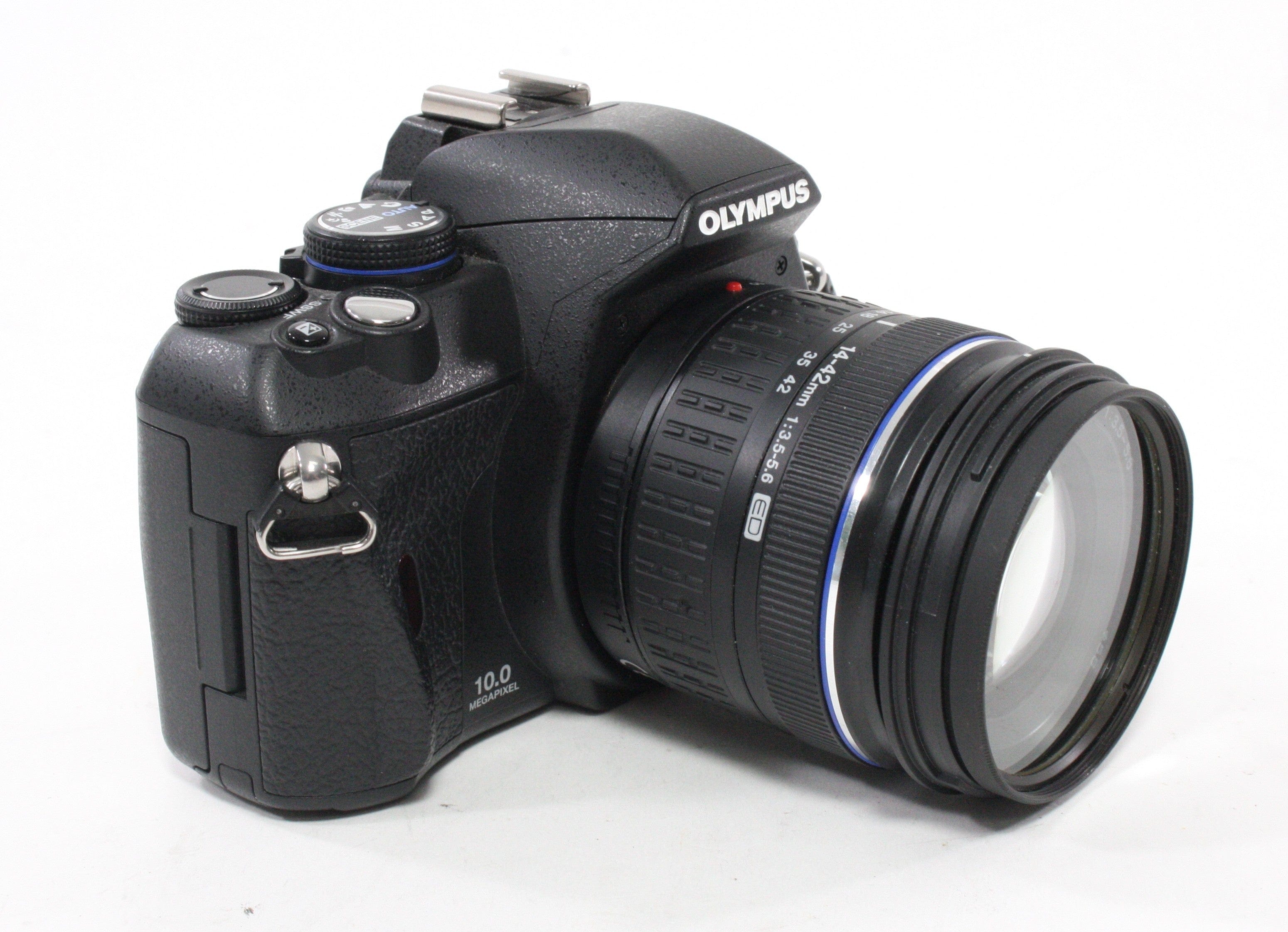 Olympus E-420 Digital SLR Camera with 14-42mm f/305-5.6 Lens- 433 Clicks